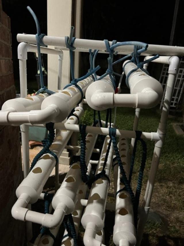 VIVOSUN Hydroponics Growing System 108 Plant Sites, 3 Layers 12 Food-Grade PVC-U Pipes Gardening System customer photo 2
