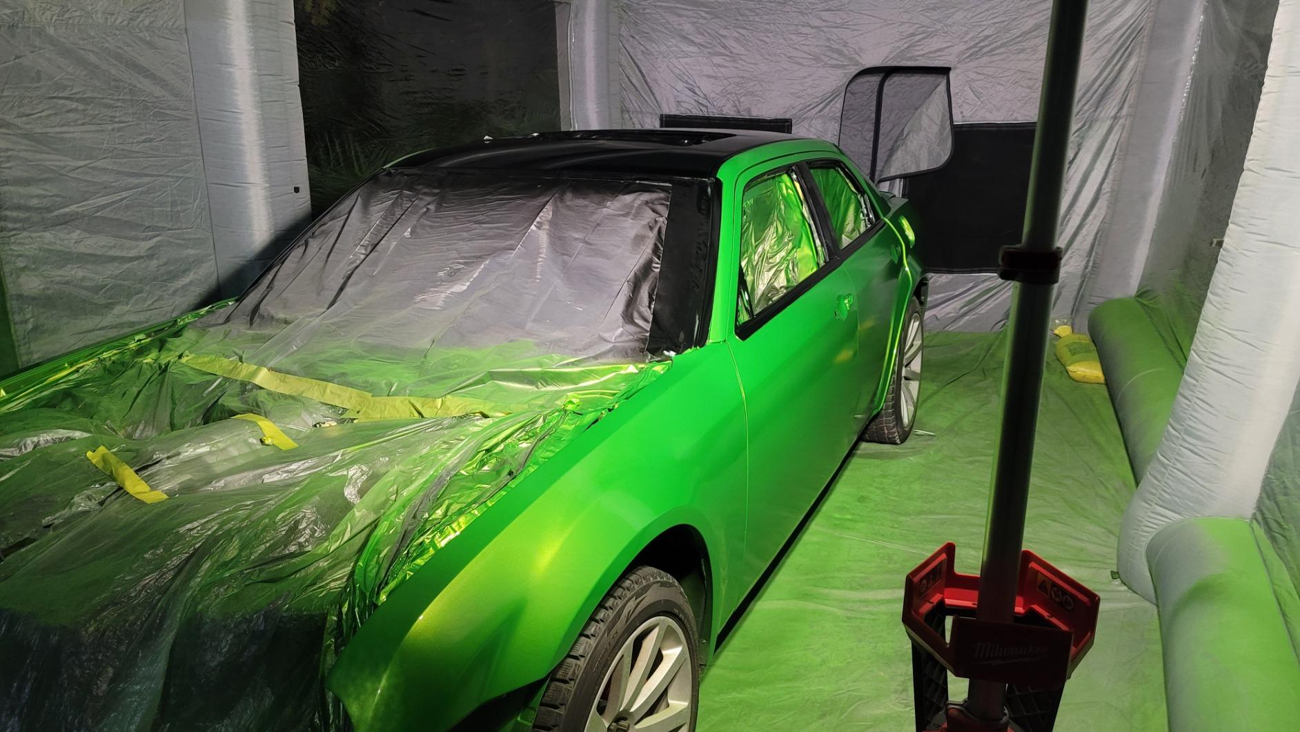 Sewinfla Inflatable Paint Booth 30x20x13Ft with 2 Blowers (950W+950W) & Air Filter System Portable Paint Booth Tent Inflatable Spray Booth for Cars customer photo 2