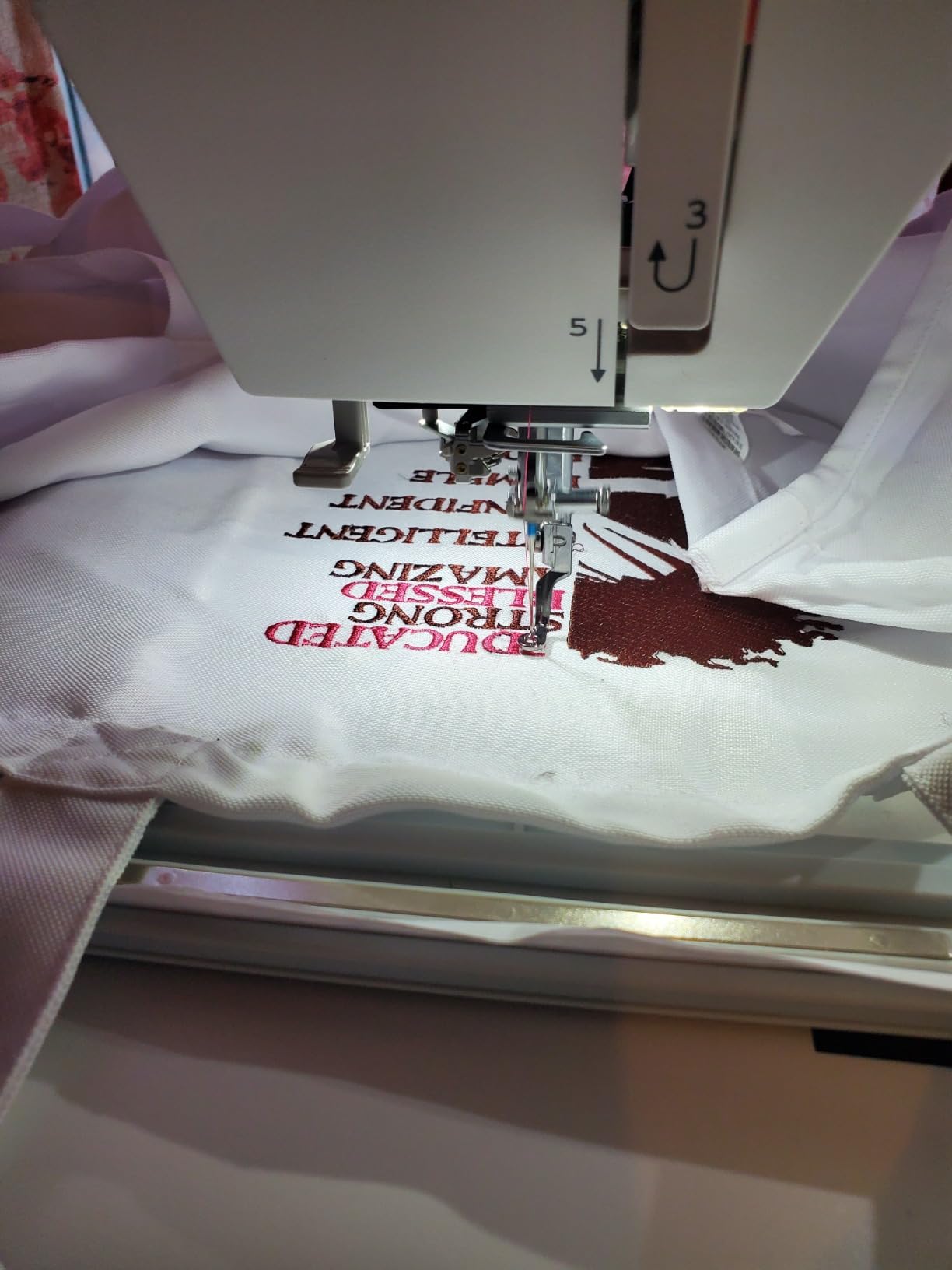 Janome Memory Craft 500E Embroidery Machine, Single Needle with 7.9