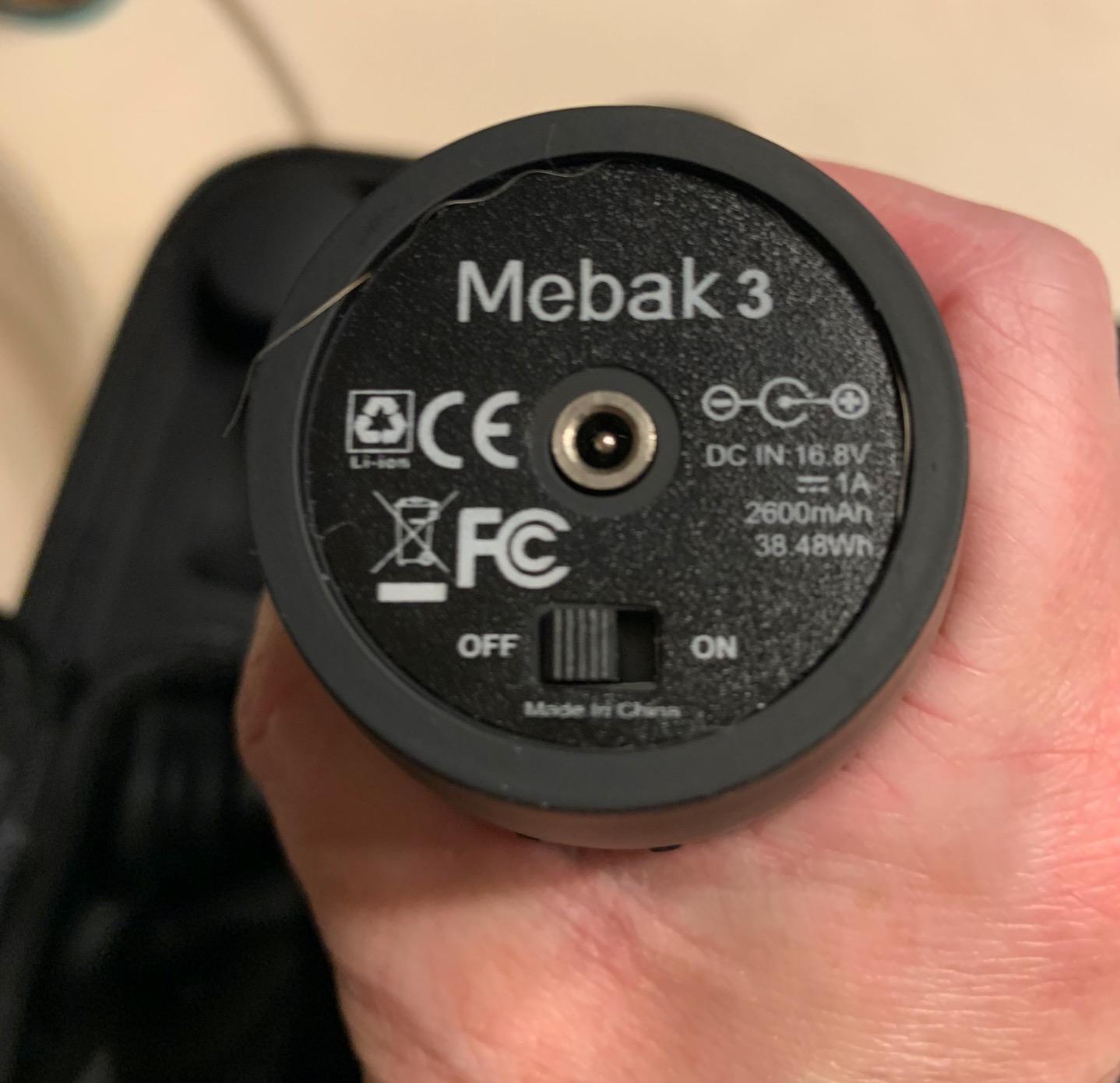 Mebak 3 Massage Gun, Massage Gun Deep Tissue for Athletes, Professional Muscle Percussion Massager, Massager for Shoulder Leg Back Body Pain Relief customer photo 1