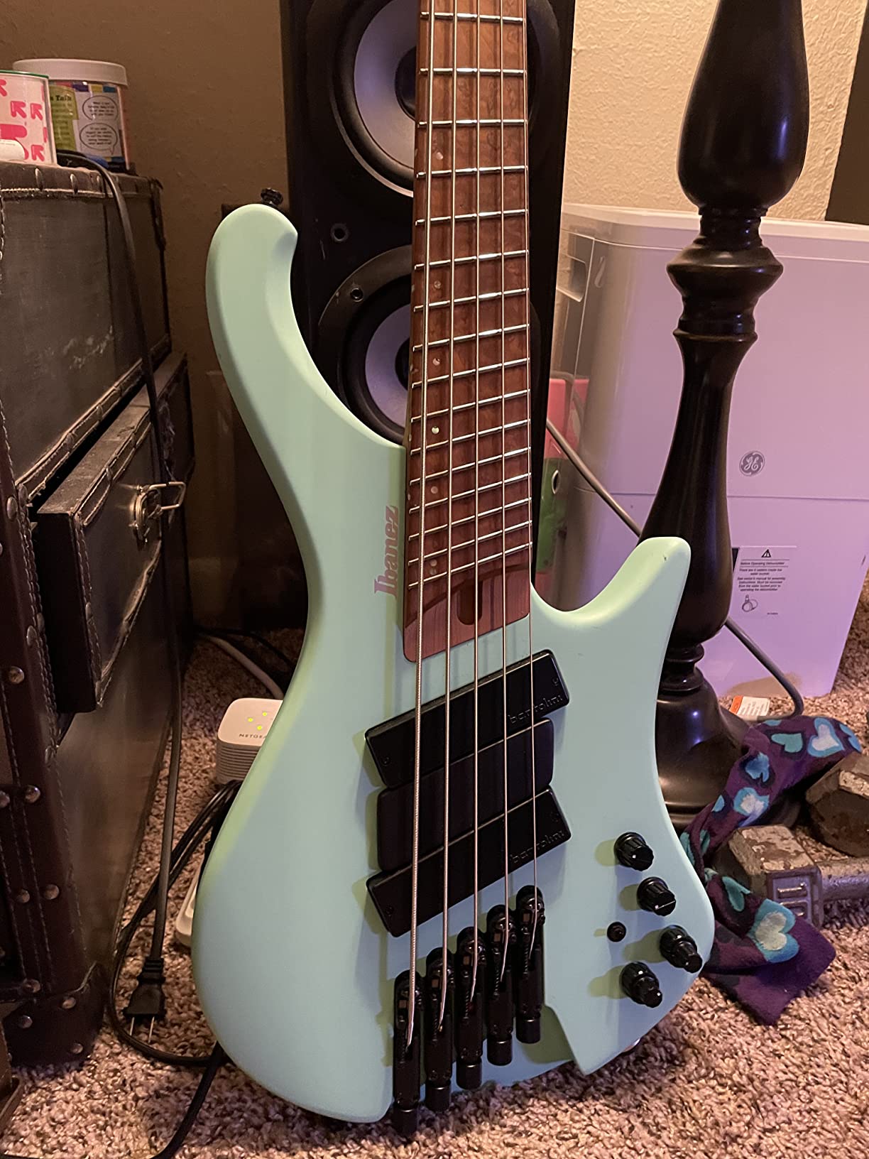 Ibanez Bass Workshop EHB1005MS Bass Guitar - Sea Foam Green Matte customer photo 1