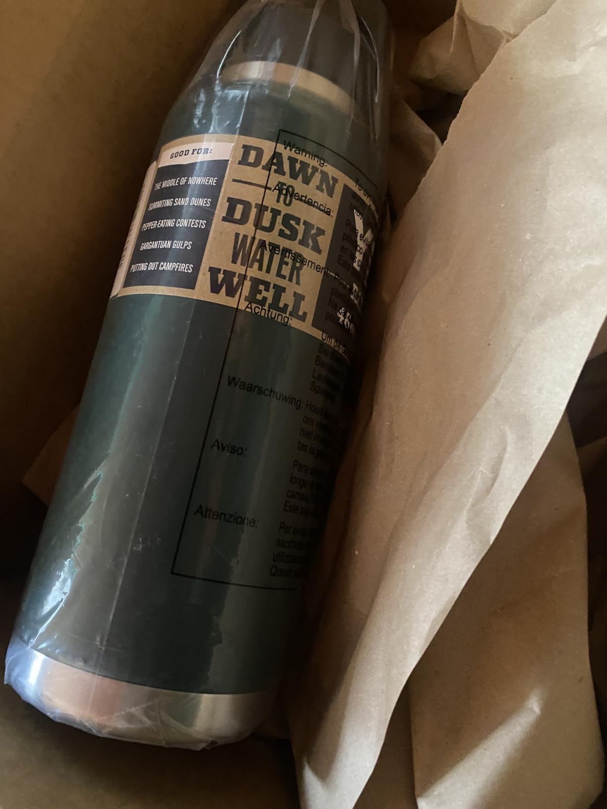 YETI Rambler 26 oz Bottle, Vacuum Insulated, Stainless Steel with Chug Cap, Black customer photo 2