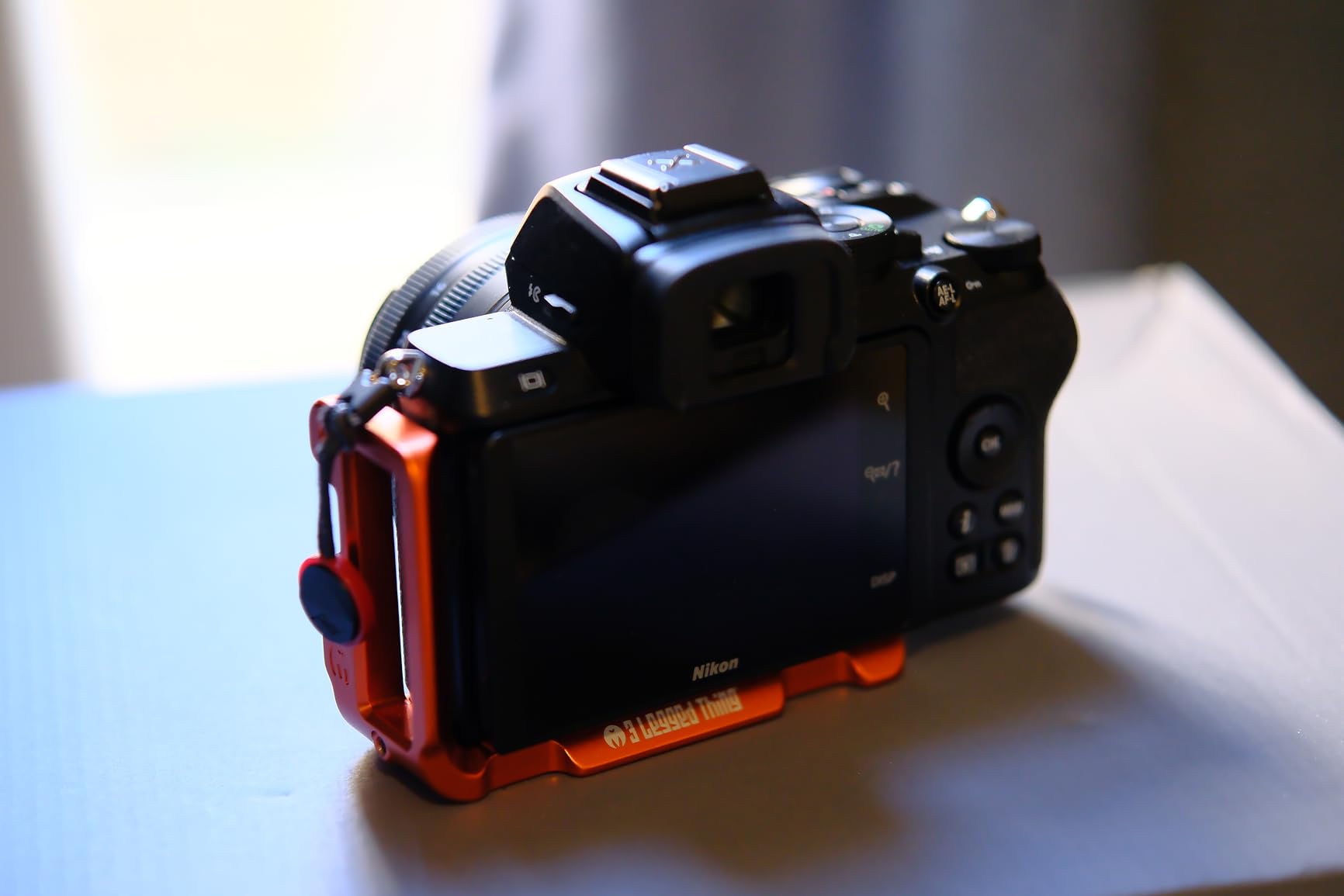 3 Legged Thing Zayla Dedicated Camera L-Bracket - Arca Swiss Compatible L-Bracket for Nikon Z50 Landscape and Portrait Photography - Metallic Slate Grey (Zayla-PD-G) customer photo 2