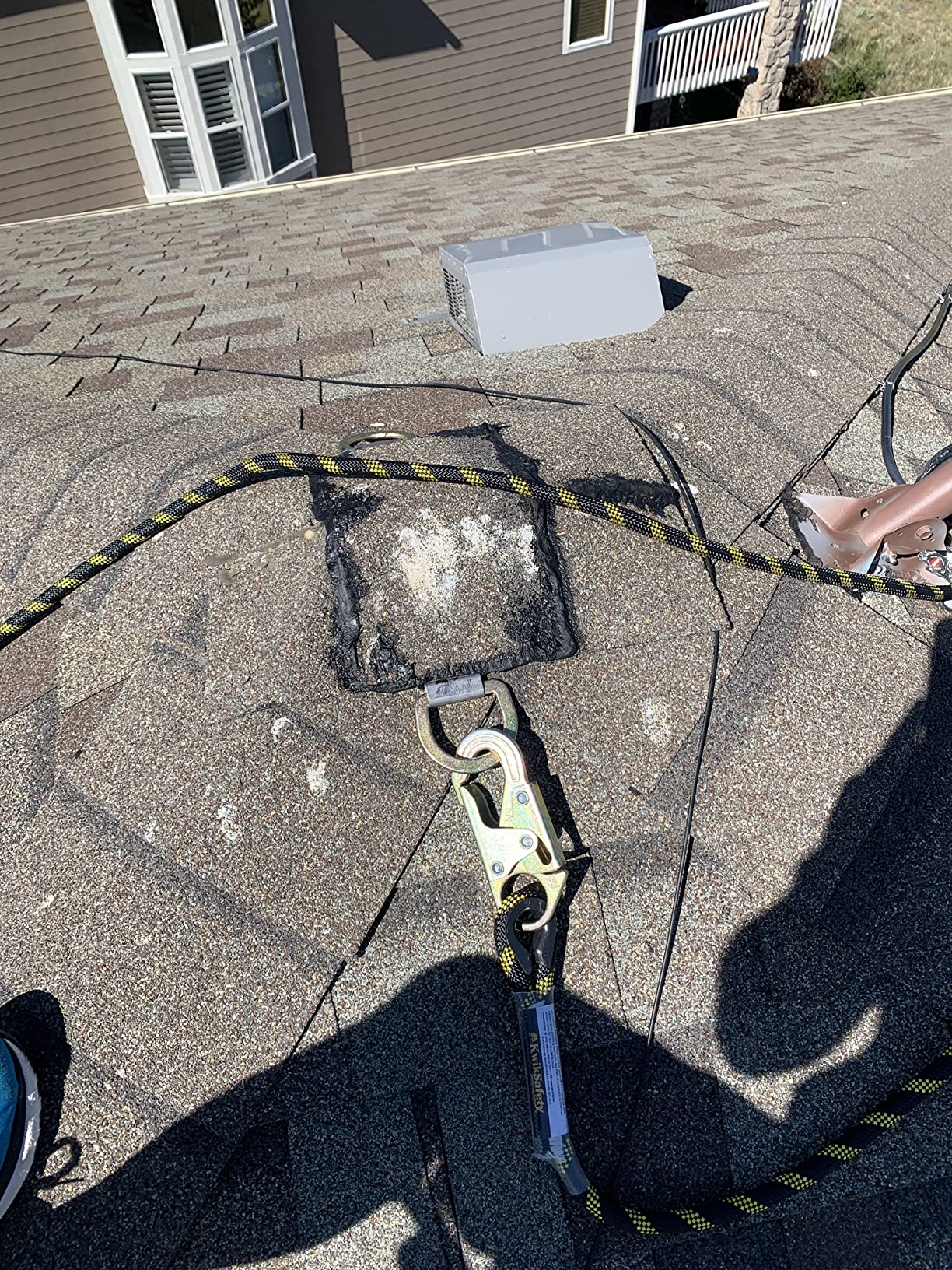 KwikSafety - Charlotte, NC - TORNADO Fall Protection Safety Harness [Full Body Single D-Ring] Construction ANSI Tested OSHA customer photo 1