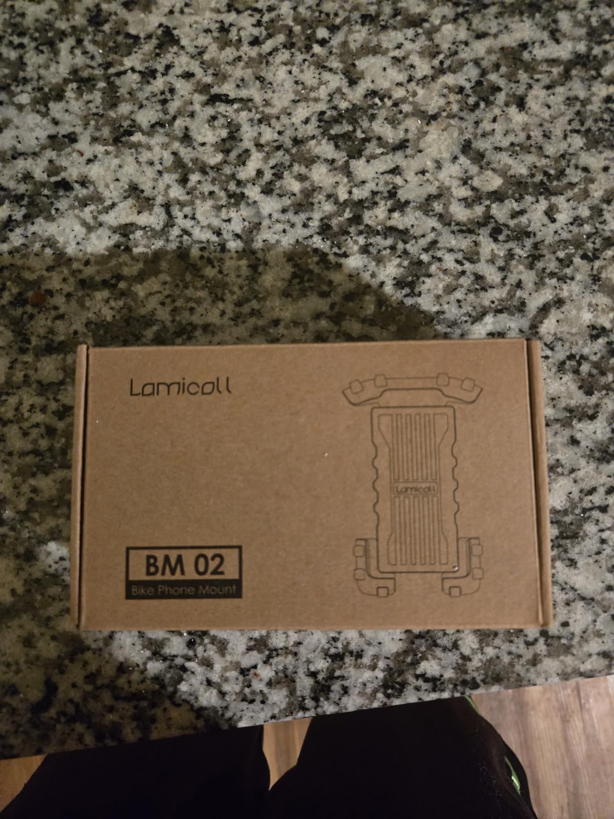Lamicall Bike Phone Holder, Motorcycle Mount, Handlebar Cell Phone Clamp, E-Bike Scooter Phone Clip for iPhone 17 Air Pro Max 16 15 Plus S20, 4.7 to 6.8 Inch Smartphones customer photo 1