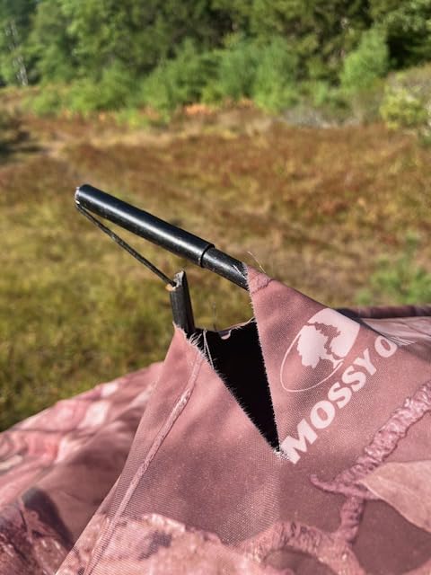 Ameristep Doghouse Run & Gun Hunting Blind | Lightweight 2 Person Ground Blind in Mossy Oak Break-Up Country customer photo 2