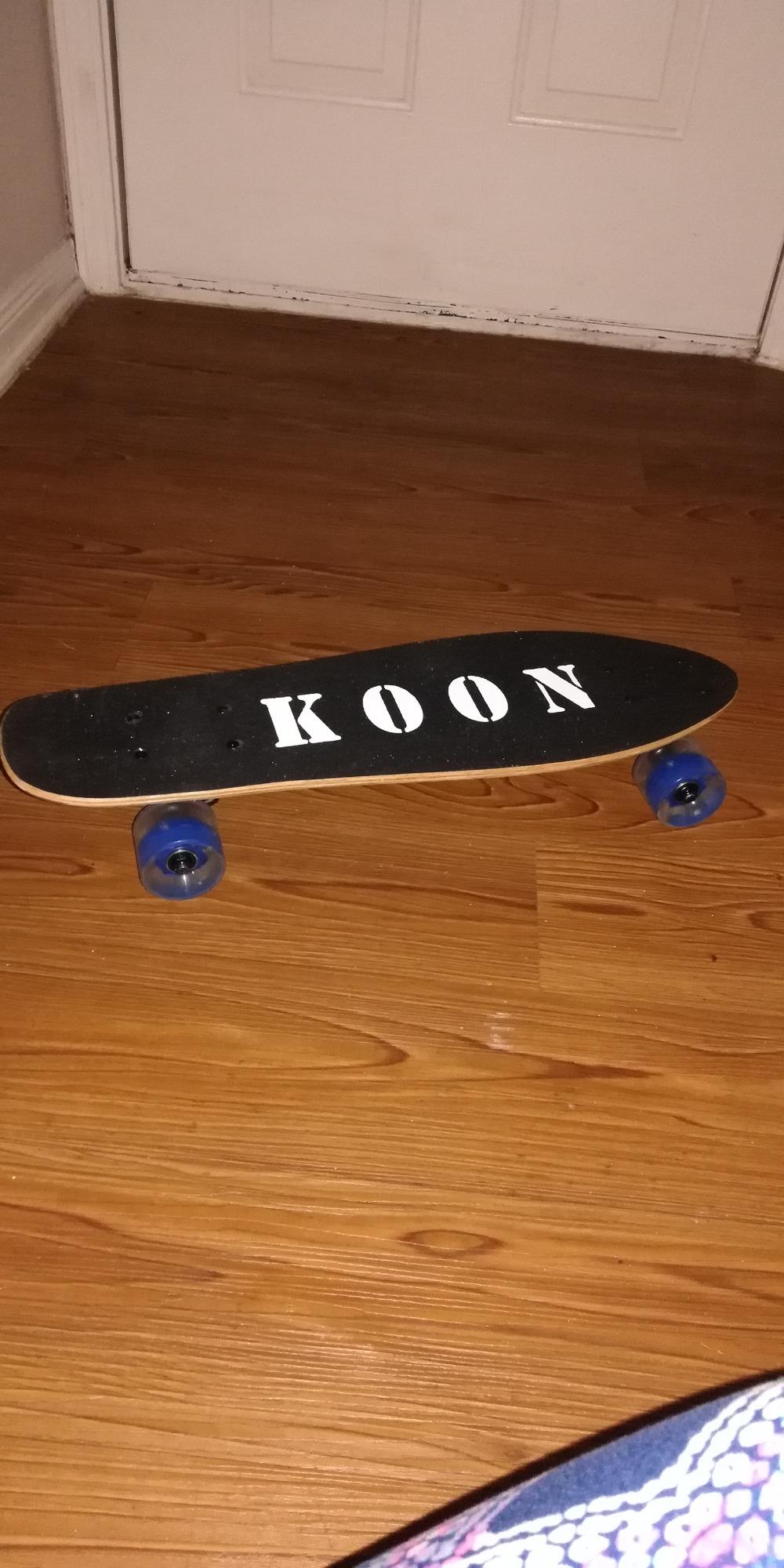 KO-ON Skateboard Complete Skateboards 22 Inch Mini Cruiser Skateboards for Beginners Kids Boys and Girls customer photo 2