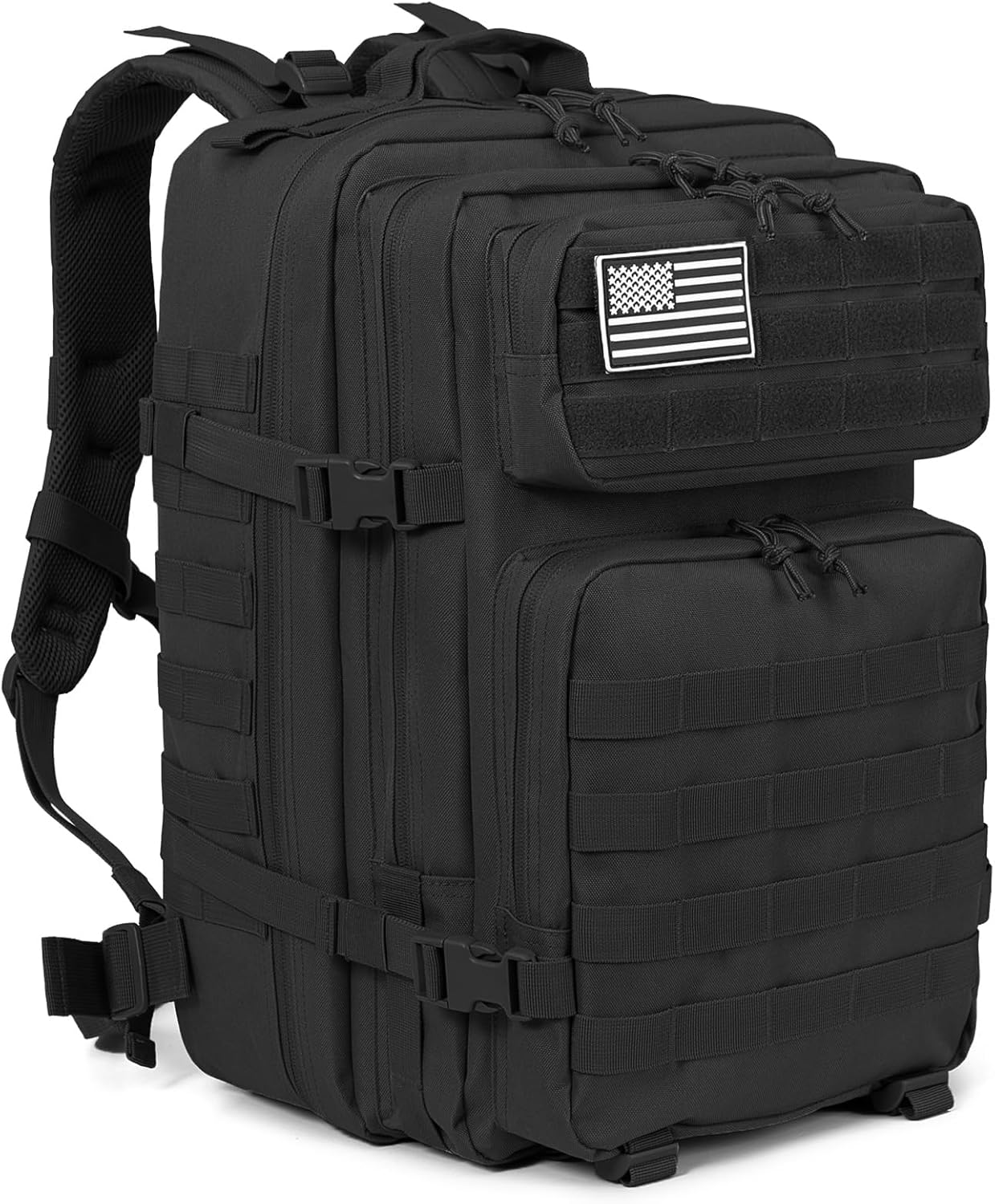 QT&QY 45L Military Tactical Backpacks Molle Army Assault Pack 3 Day Bug Out Bag Hiking Treeking Rucksack customer photo 1