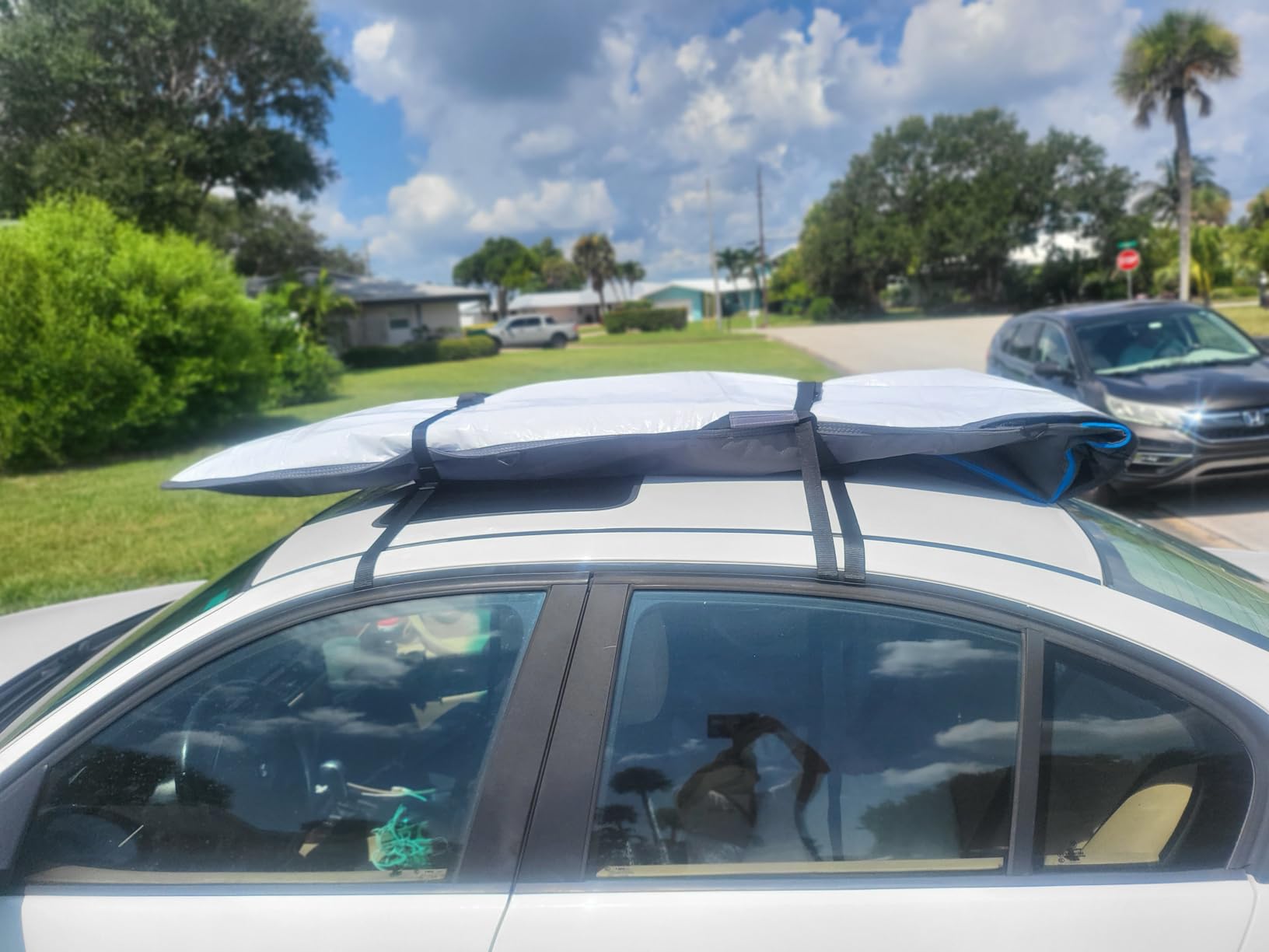 Surfboard Bag Zippered Day Bag with Shoulder Strap, Surfboard Carrying Bags for Storage and Transport, Size 7'0, 7'6, 8'0, 8'6, 9'2, 9'6, 10'0 customer photo 1