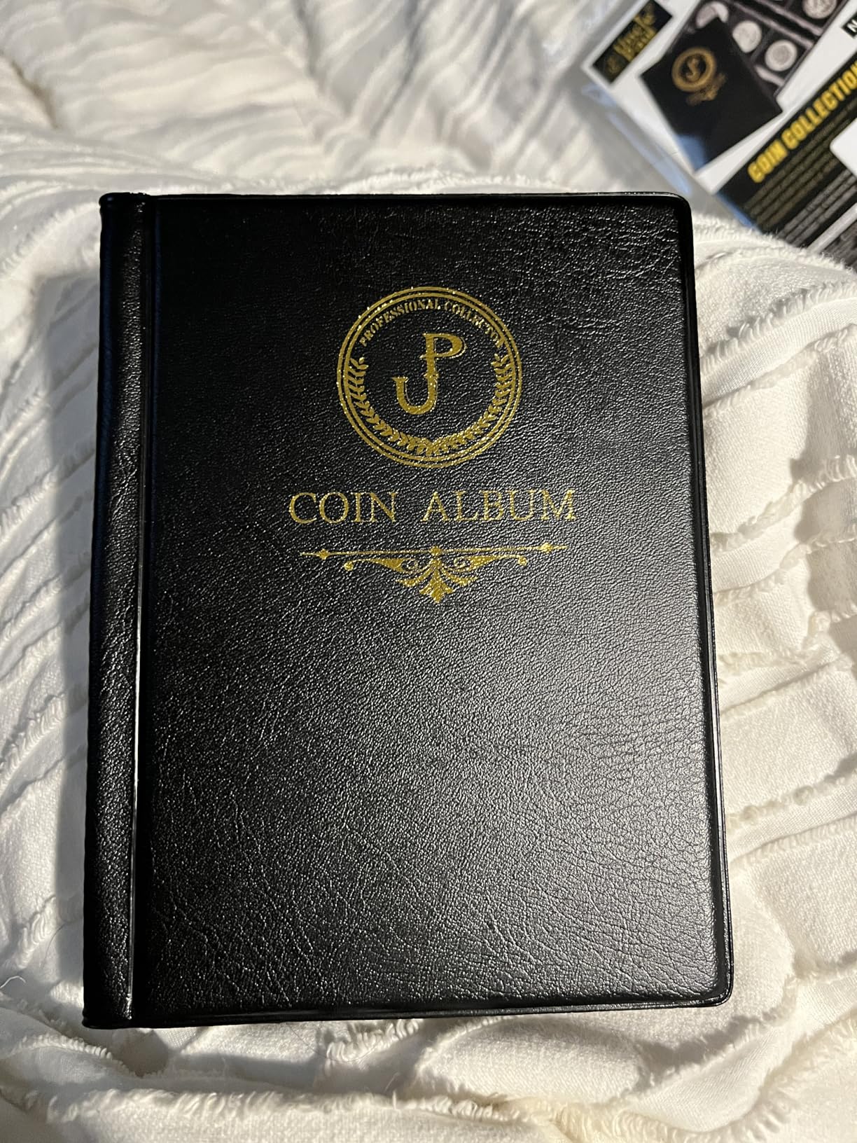 Uncle Paul Coin Album Coin Holder Coin Collection Book for Half Dollar/Small Dollar/50 Pence/Two pounds 60 Pockets customer photo 2