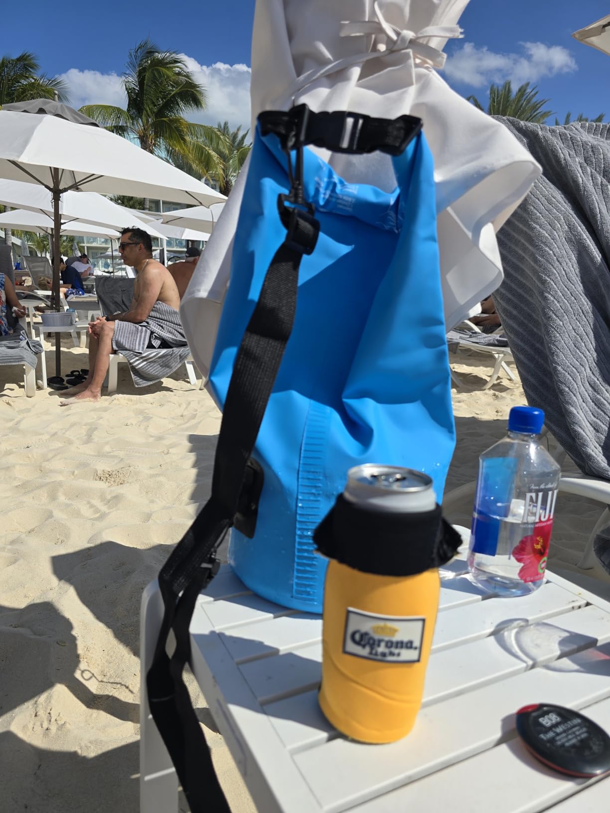 HEETA Waterproof Dry Bag for Women Men(Upgraded Version) 5L/10L/20L/30L/40L Roll Top Lightweight Dry Storage Bag Backpack with Emergency Whistle for Travel, Swimming, Boating, Kayaking, Camping, Beach customer photo 1