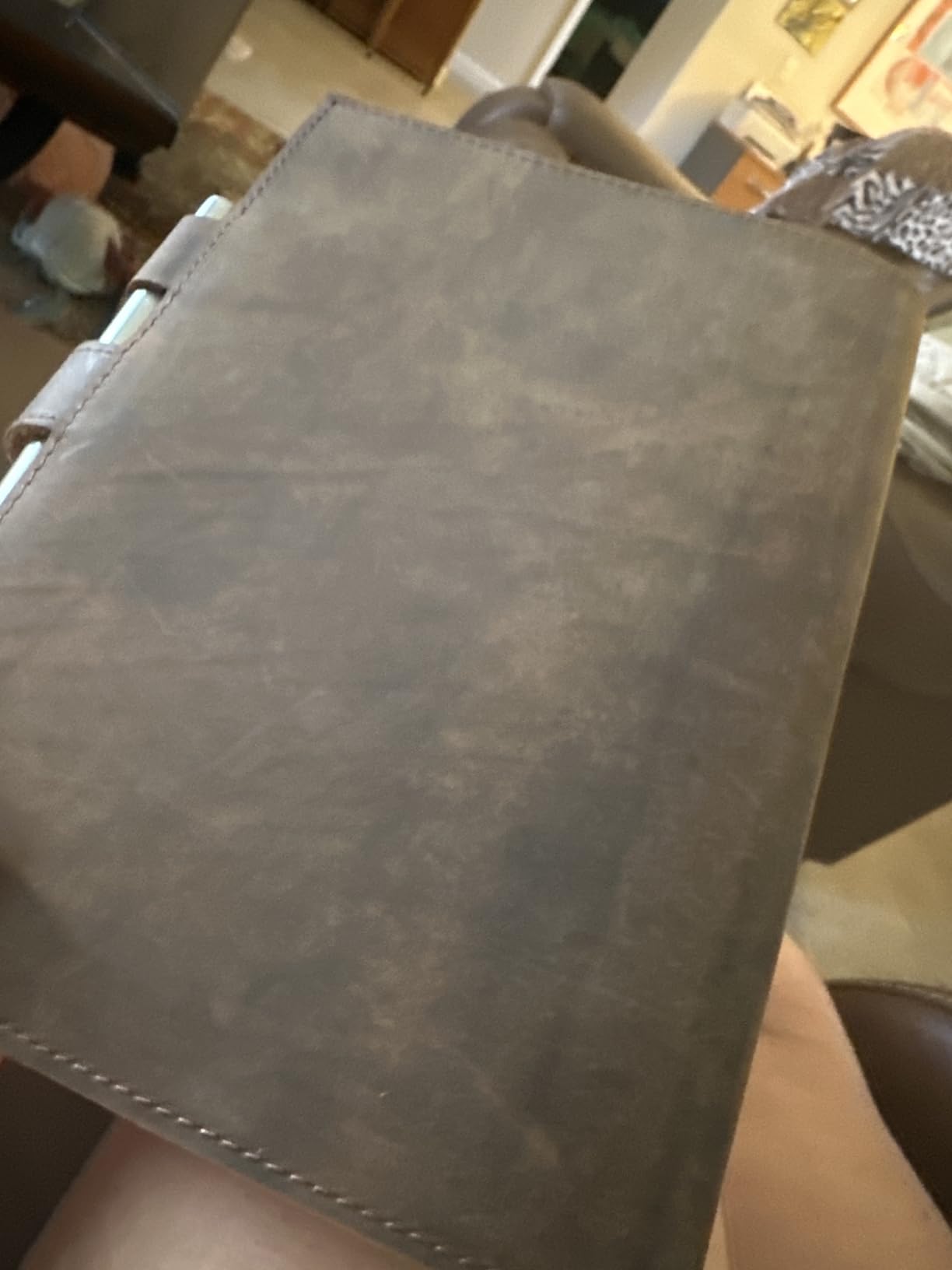 moonster Refillable Leather Journal Lined Notebook - Embossed Tree of Life, Handmade Genuine Leather Notebook for Men & Women with Pen Holder - Includes Premium-Milled A5 Lined Paper & Luxury Pen customer photo 1