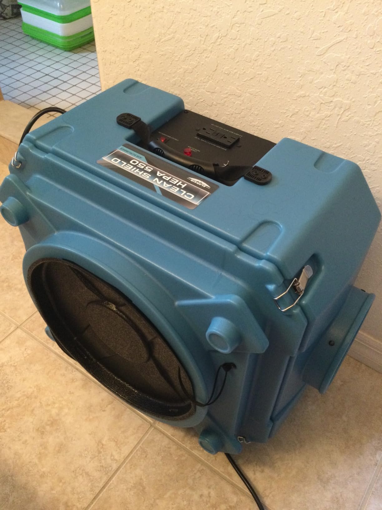 ALORAIR PureAiro HEPA Max 870 Air Scrubber 3-Stage Filtration,Negative Machine Air Scrubber | Professional Water Damage Restoration for Air Cleaner | up to 550 CFM customer photo 1