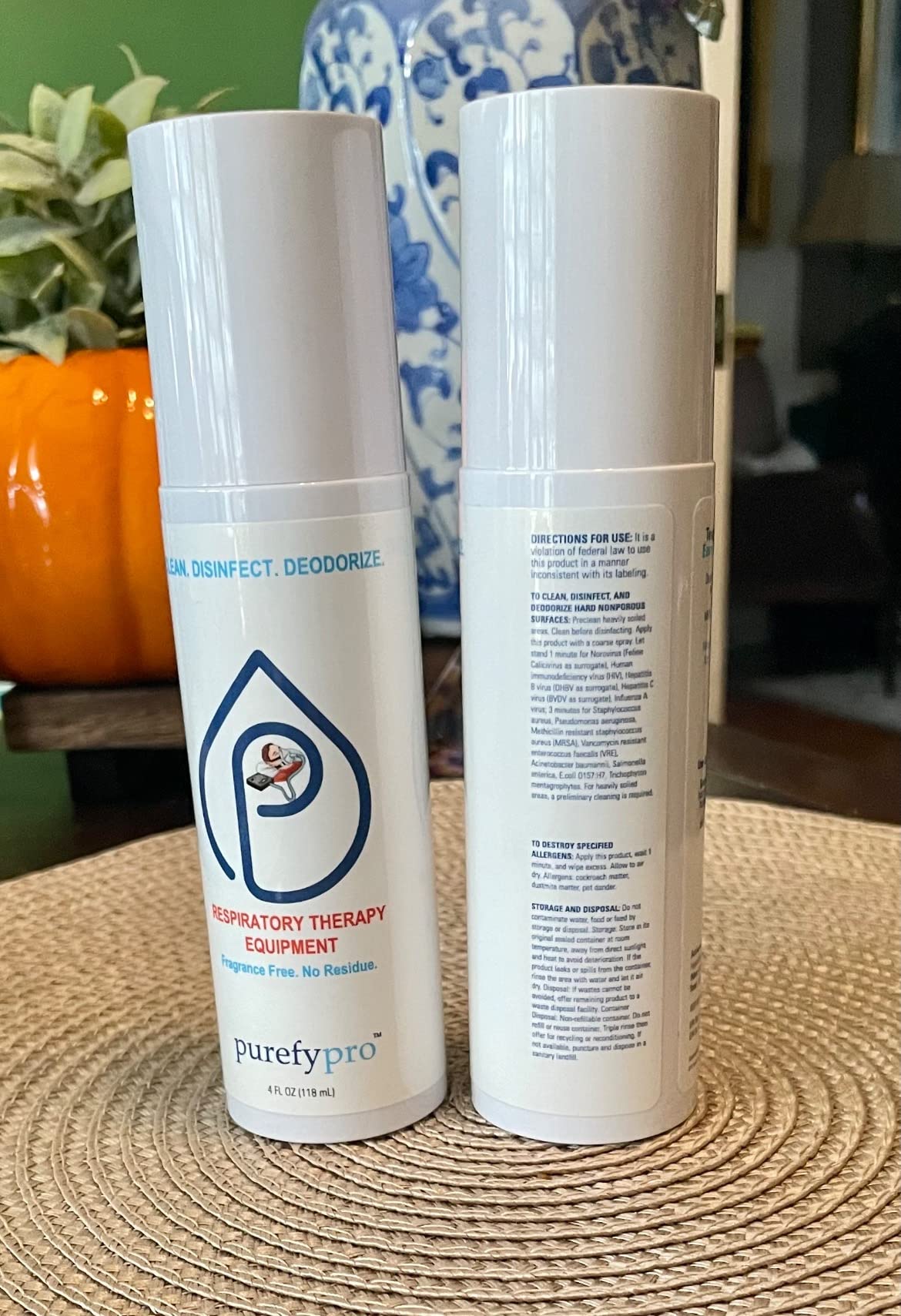 Purefypro CPAP Cleaner and Sanitizer Spray (4oz, 2pk) customer photo 2