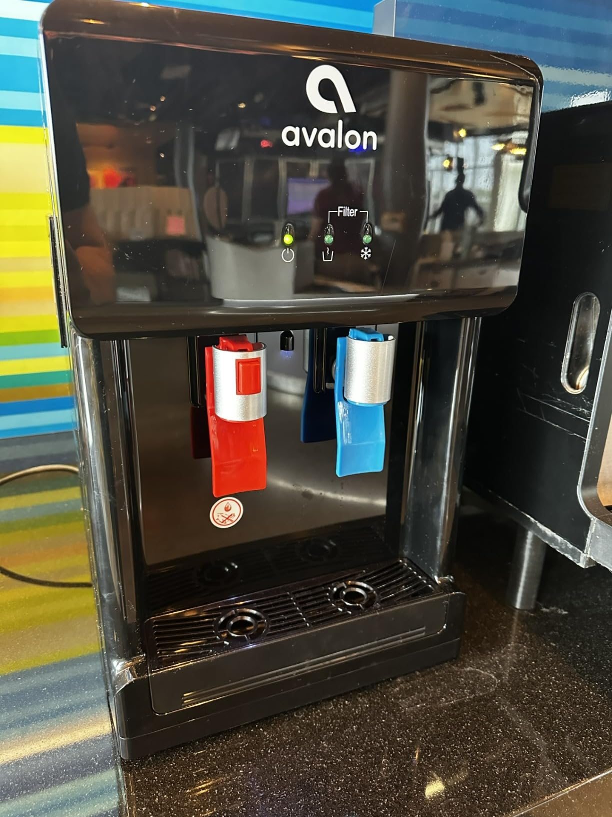 Avalon B8BLK Countertop Touchless Bottleless Water Cooler - 2 Stage Water Filters and Installation Kit Included, NSF Certified, UL Approved, Black customer photo 1