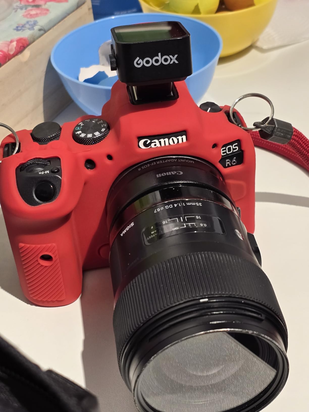 Canon EOS R6 Full-Frame Mirrorless Camera with 4K Video, Full-Frame CMOS Senor, DIGIC X Image Processor, Dual UHS-II SD Memory Card Slots, and Up to 12 fps with Mechnical Shutter, Body Only, Black customer photo 1