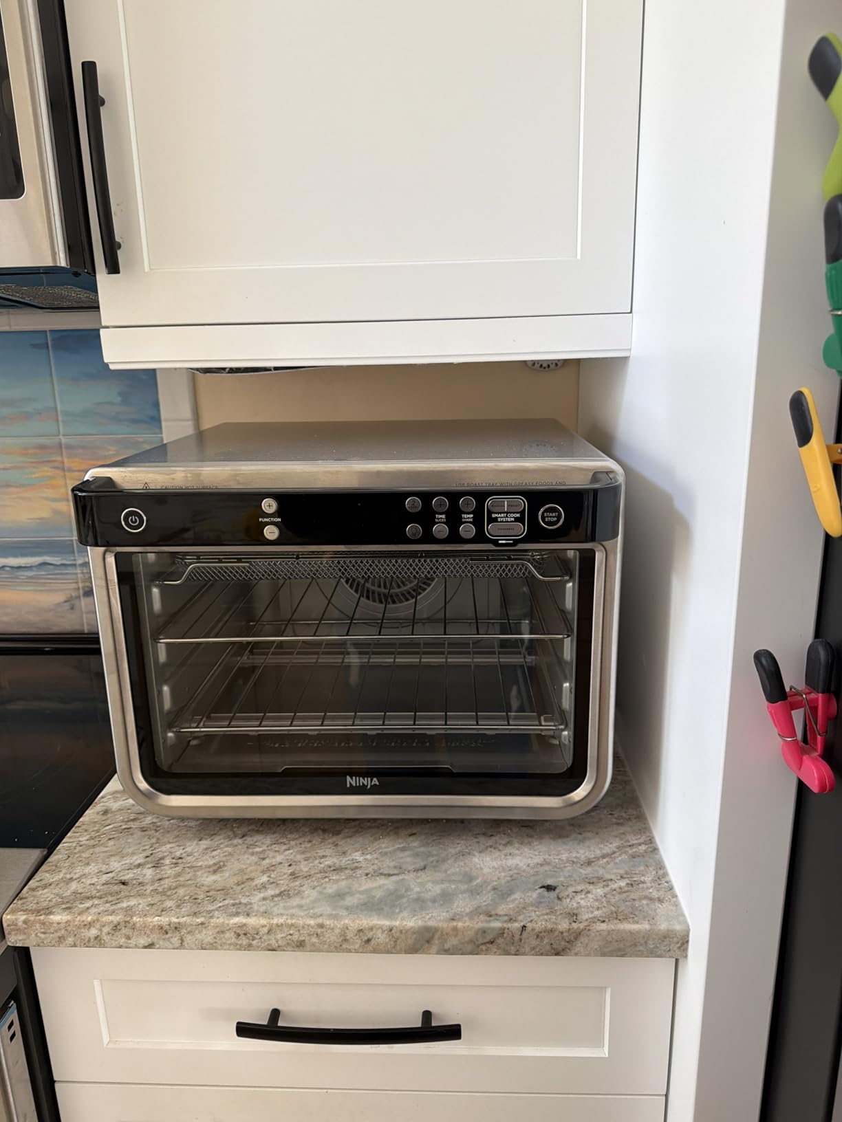 Ninja DT251 Foodi 10-in-1 Smart XL Air Fry Oven, Bake, Broil, Toast, Roast, Digital Toaster, Thermometer, True Surround Convection up to 450°F, includes 6 trays & Recipe Guide, Silver customer photo 1