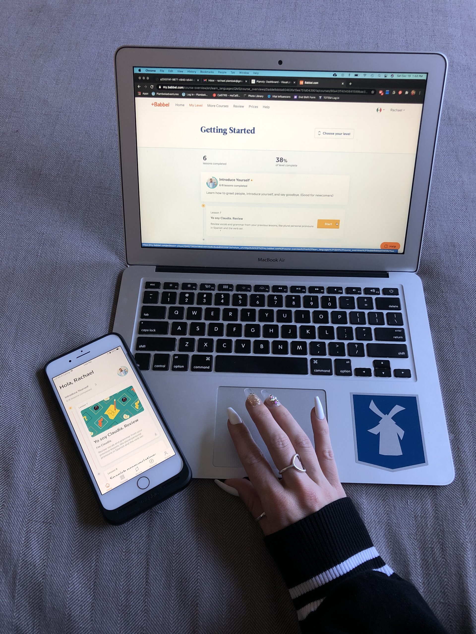 Babbel Language Learning Software - Learn to Speak Spanish, French, English, & More - All 14 Languages Included - Audio Lessons - Compatible with iOS, Android, Mac & PC (3 Month Subscription) customer photo 2