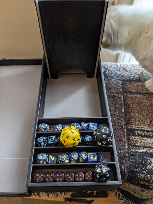 Forged Dice Co. Citadel Dice Tray and Tower - 3 in 1 Rolling Tray, Storage Box, and Removable Tower for DnD, RPG, and Tabletop Gaming customer photo 2