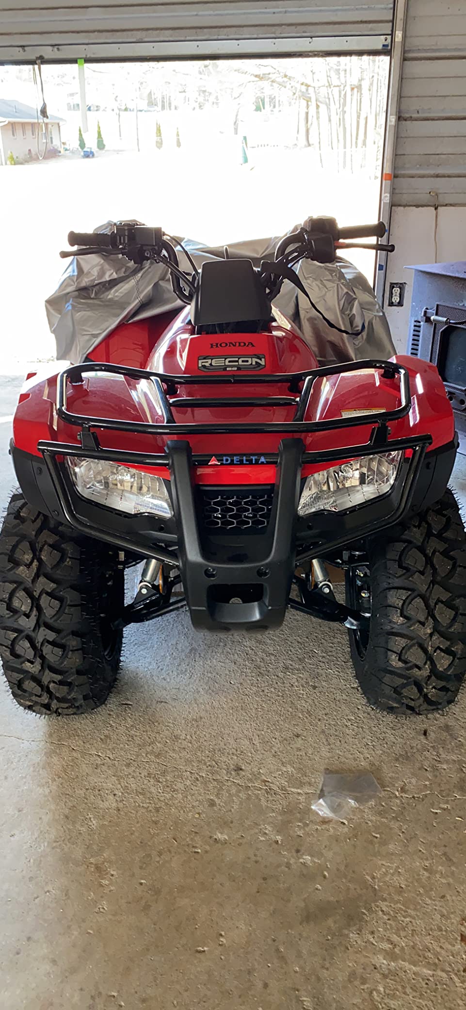 ATV Cover. 420D Heavy Duty Tear-Resistant Fabric. Quad Cover for Kawasaki, Arctic Cat, Honda, Polaris, Yamaha, and More. Protection Against Water, Wind, UV. 4 Wheeler Accessories customer photo 2