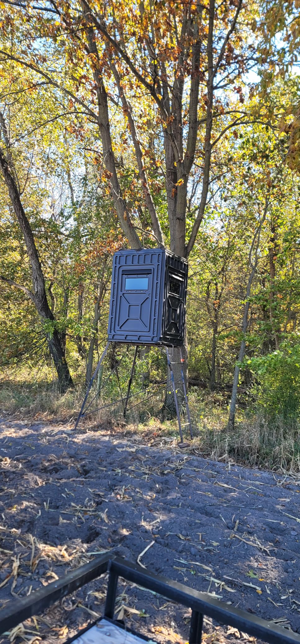 Guide Gear 6 Foot Tripod Hunting Tower Blind, 2-Man Stand Elevated, Hunting Gear Equipment Accessories customer photo 1