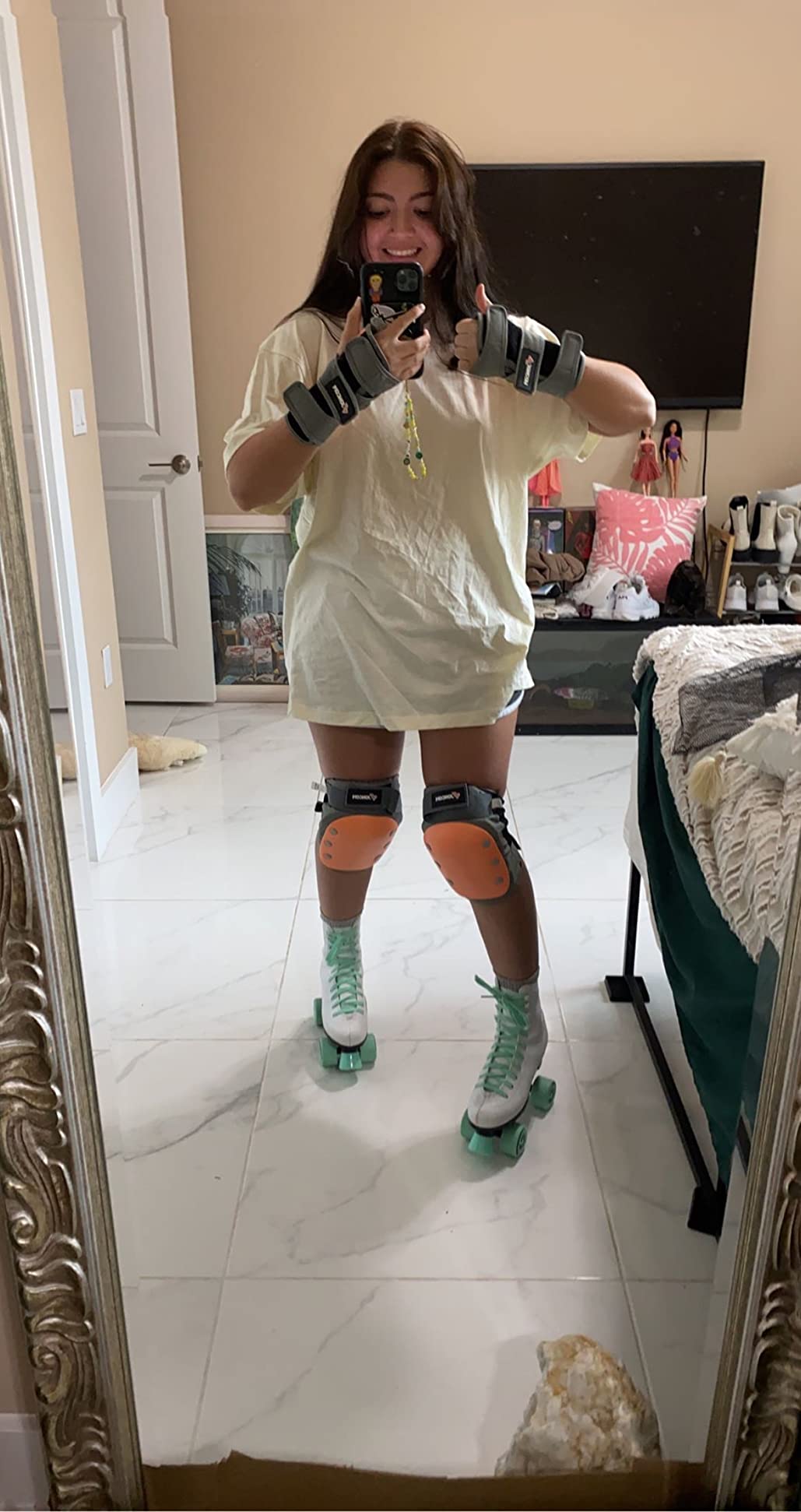 C SEVEN C7skates Quad Roller Skates - Retro Design customer photo 2