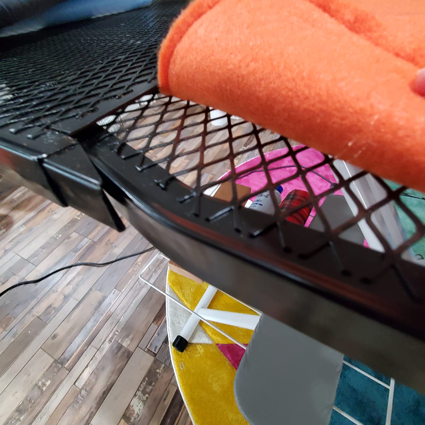 Reliable 320LB Home Ironing Board - Made in Italy 2-in-1 Home Ironing Table with Large 55 Inch Pressing Surface (Extended), Iron Board Made with Heavy-Duty Tube Frame Construction, Strong Iron Rest customer photo 1