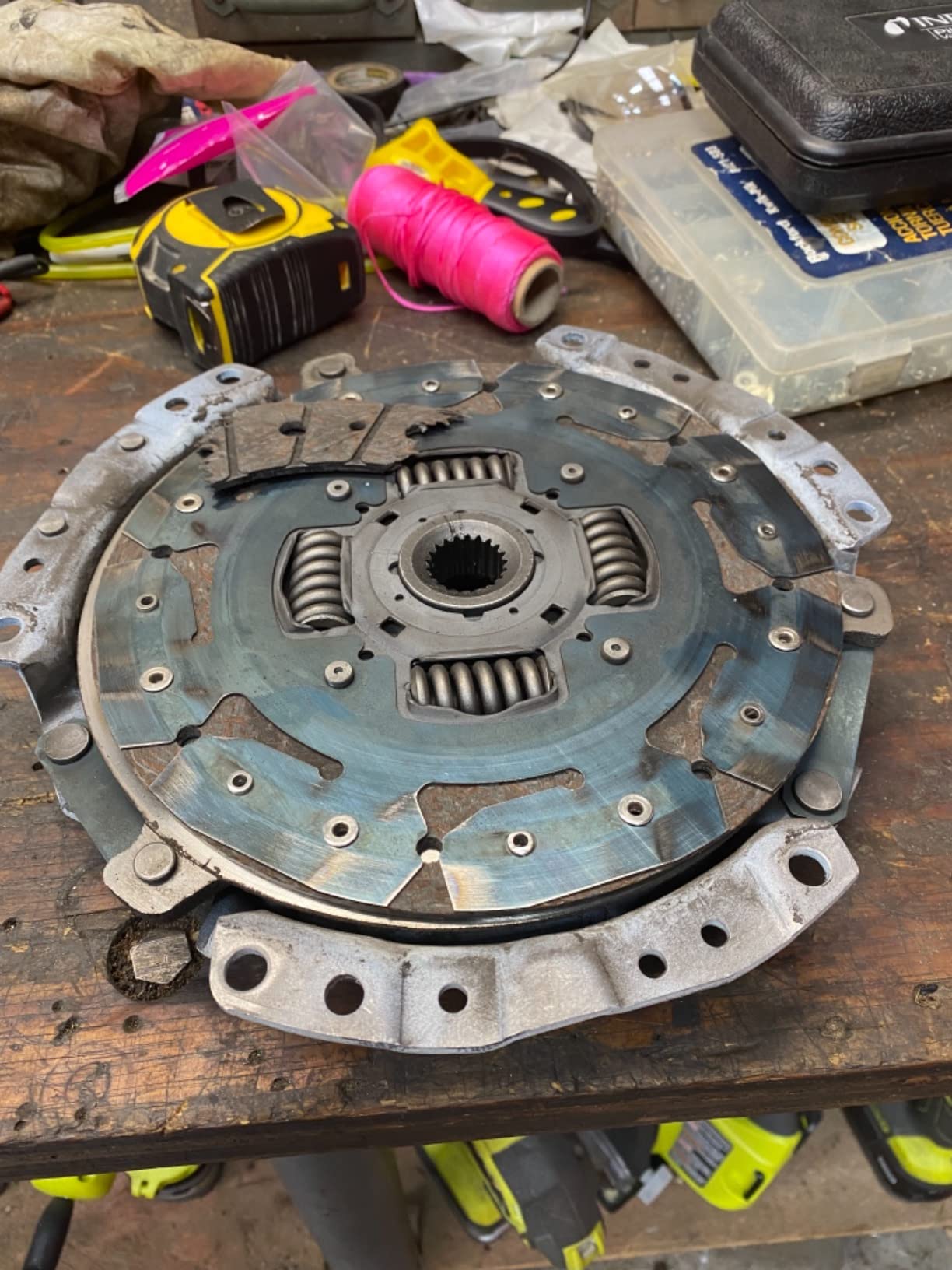 ClutchMaxPRO Performance Stage 2 Clutch Kit Compatible with Chevrolet Geo Prizm Pontiac Vibe Toyota Celica Corolla Matrix MR2 Spyder 1.6L 1.8L 4A-FE 7A-FE 1ZZ-FE 2ZZ-GE (CP16080HD-ST2) customer photo 1