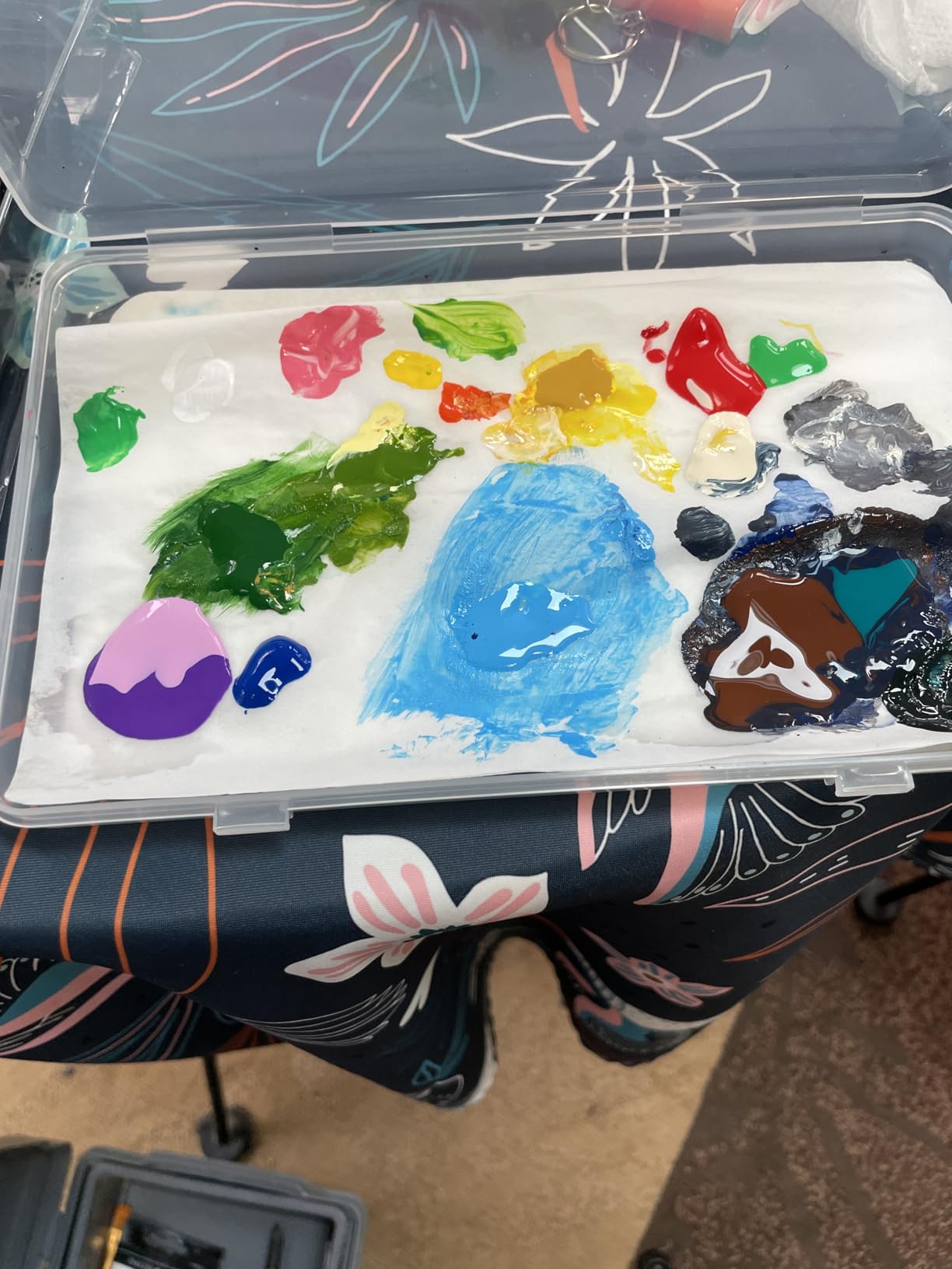 Jucoci Wet Palette - Budget-Friendly Stay Wet Palette for Acrylic Painting and Miniatures customer photo 1