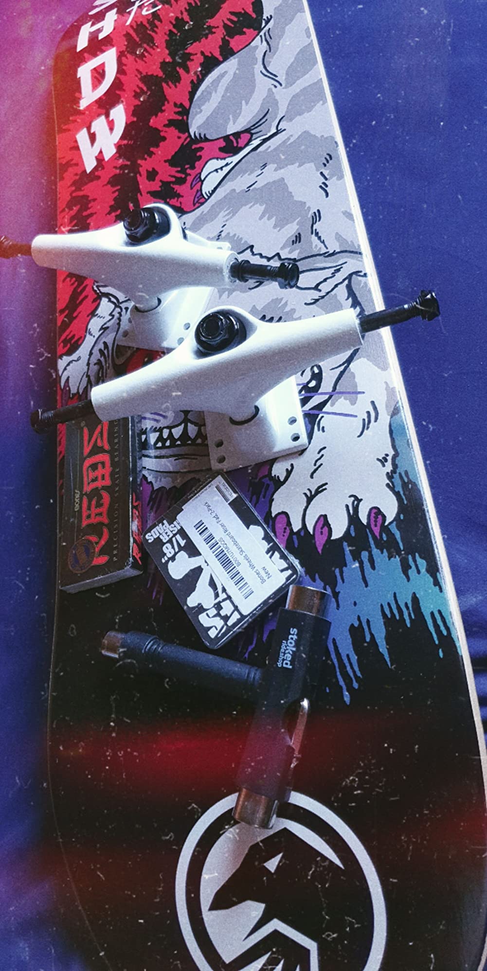 Havoc Skateboard Trucks Made of Lightweight Aluminum for Skateboards or Longboards customer photo 1
