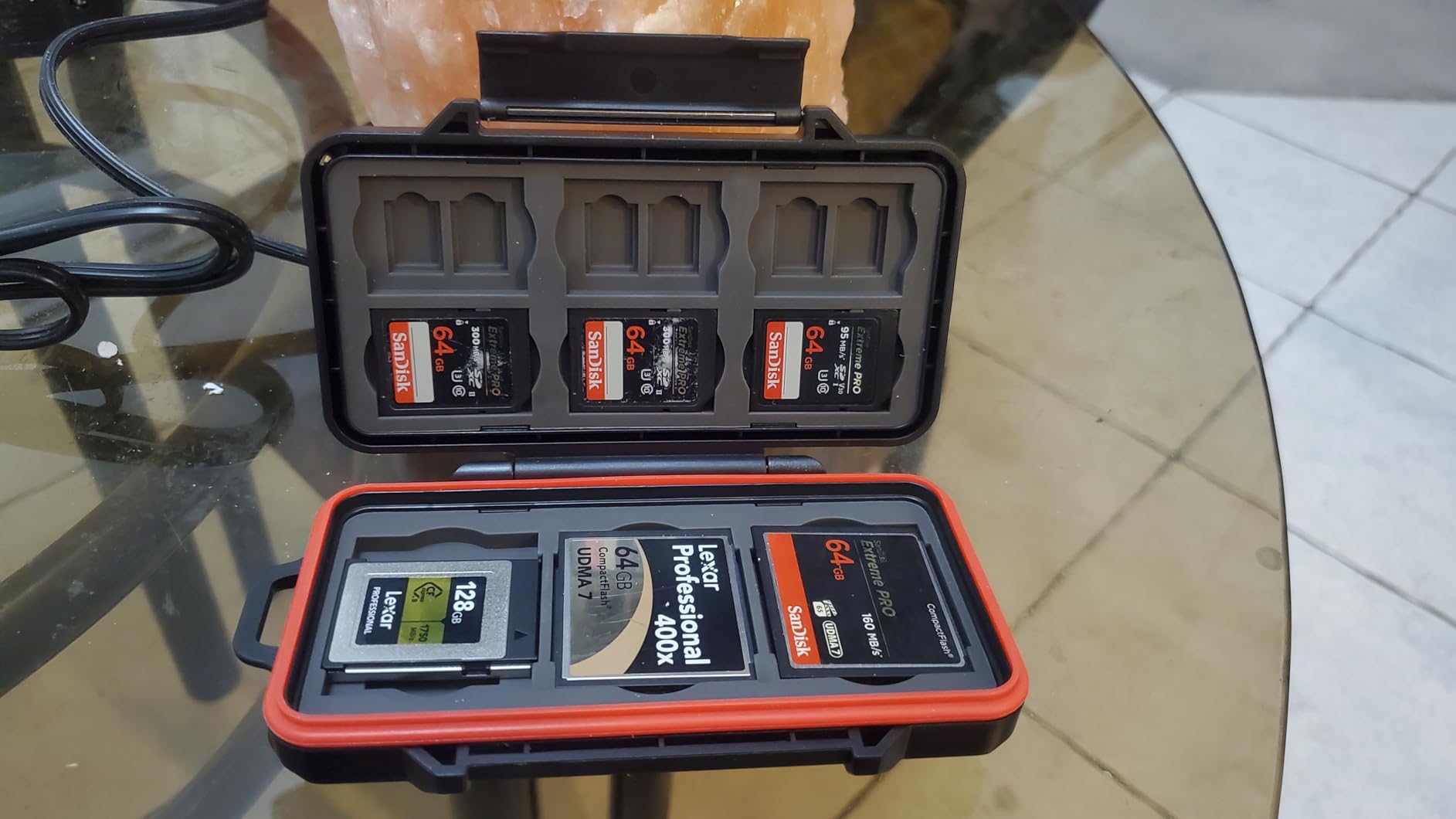 PROfezzion 48 Slots Weatherproof Memory Card Carrying Case Holder for CFexpress Type B, XQD, CF, Cfast, CompactFlash, CF Express Type-B, SD & MicroSD Cards (Not for CFexpress Type-A Card) customer photo 1