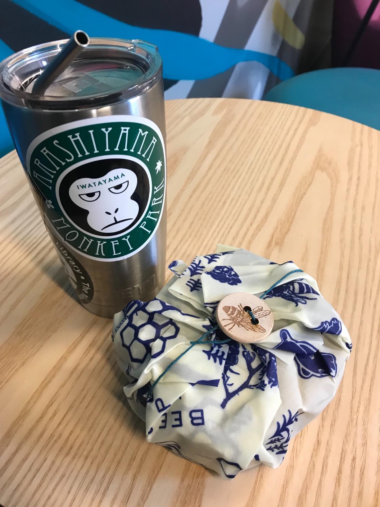 Bee's Wrap Vegan Beeswax Sandwich Wrap - Beeswax Lunch Wrap with Button & Tie - Made in USA Reusable Natural Food Wrap - Meadow Magic customer photo 2