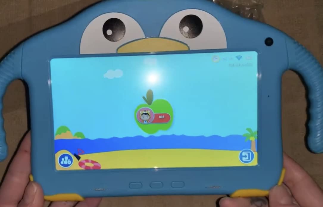 YosaToo Kids Tablet 7 inch Tablet for Kids 3-7 32GB Toddler Tablets With Case WiFi Youtube Parental Control Kid Android Tablets for Toddlers Children Software Installed Lots of Learning Content for Girls 3-12 customer photo 1