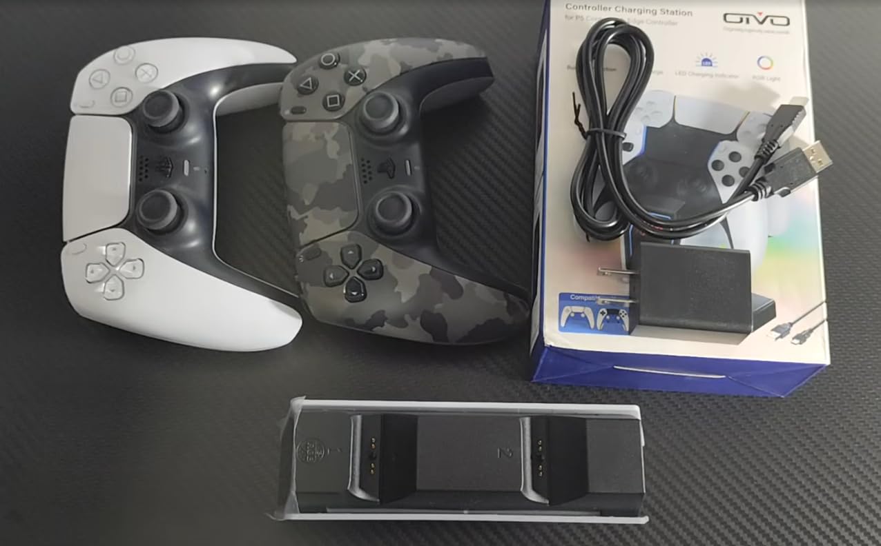 OIVO PS5 Controller Charger with Fast Charging AC Adapter customer photo 2