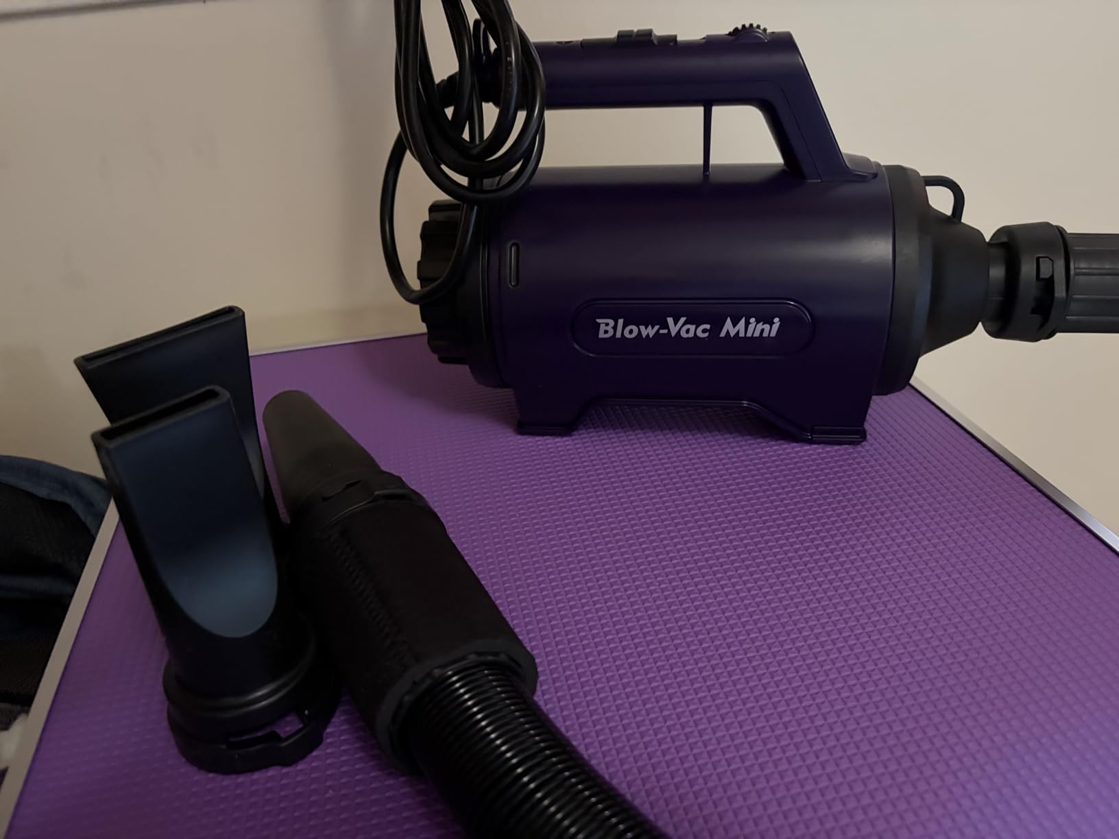 Dog Dryer High Velocity Professional Dog/Pet Grooming Force Hair Dryer/Blower customer photo 2