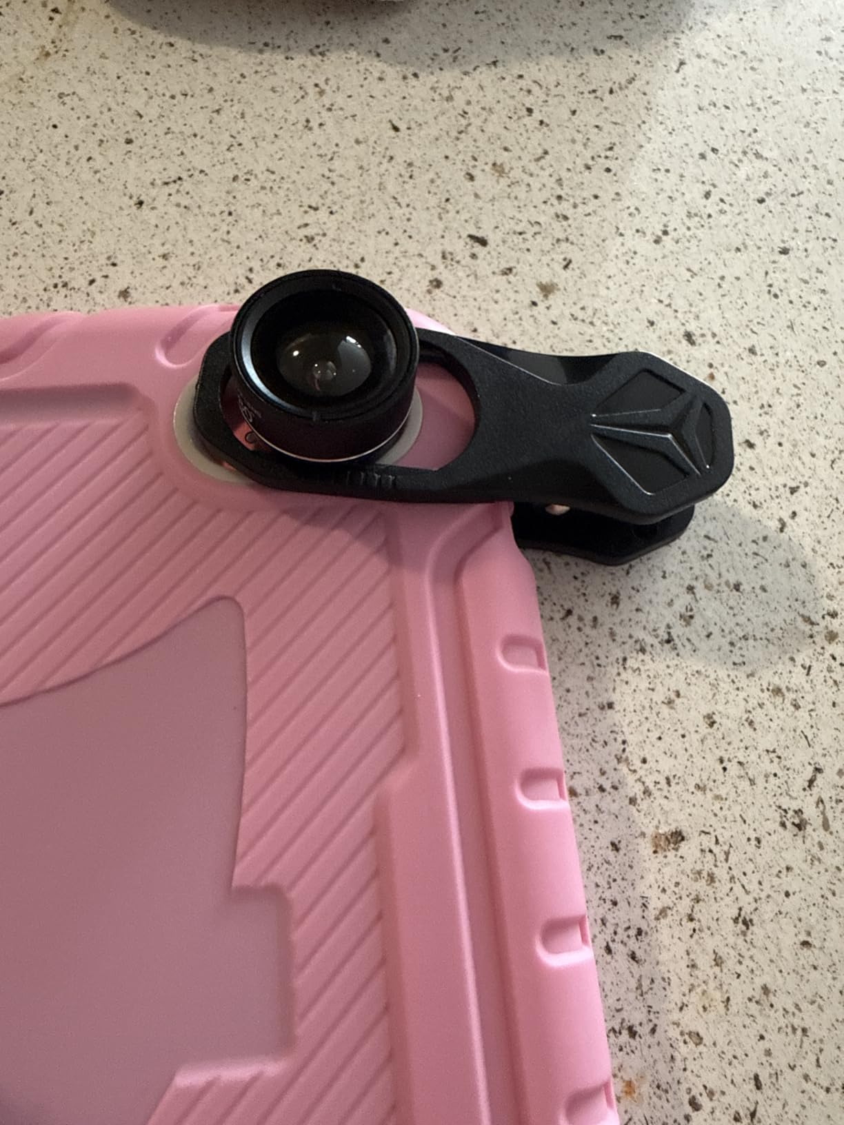 180 Fisheye Lens for iPhone Samsung Google Android Smartphone, with Clip, Cell Phone Lens, Anamorphic Lens customer photo 2