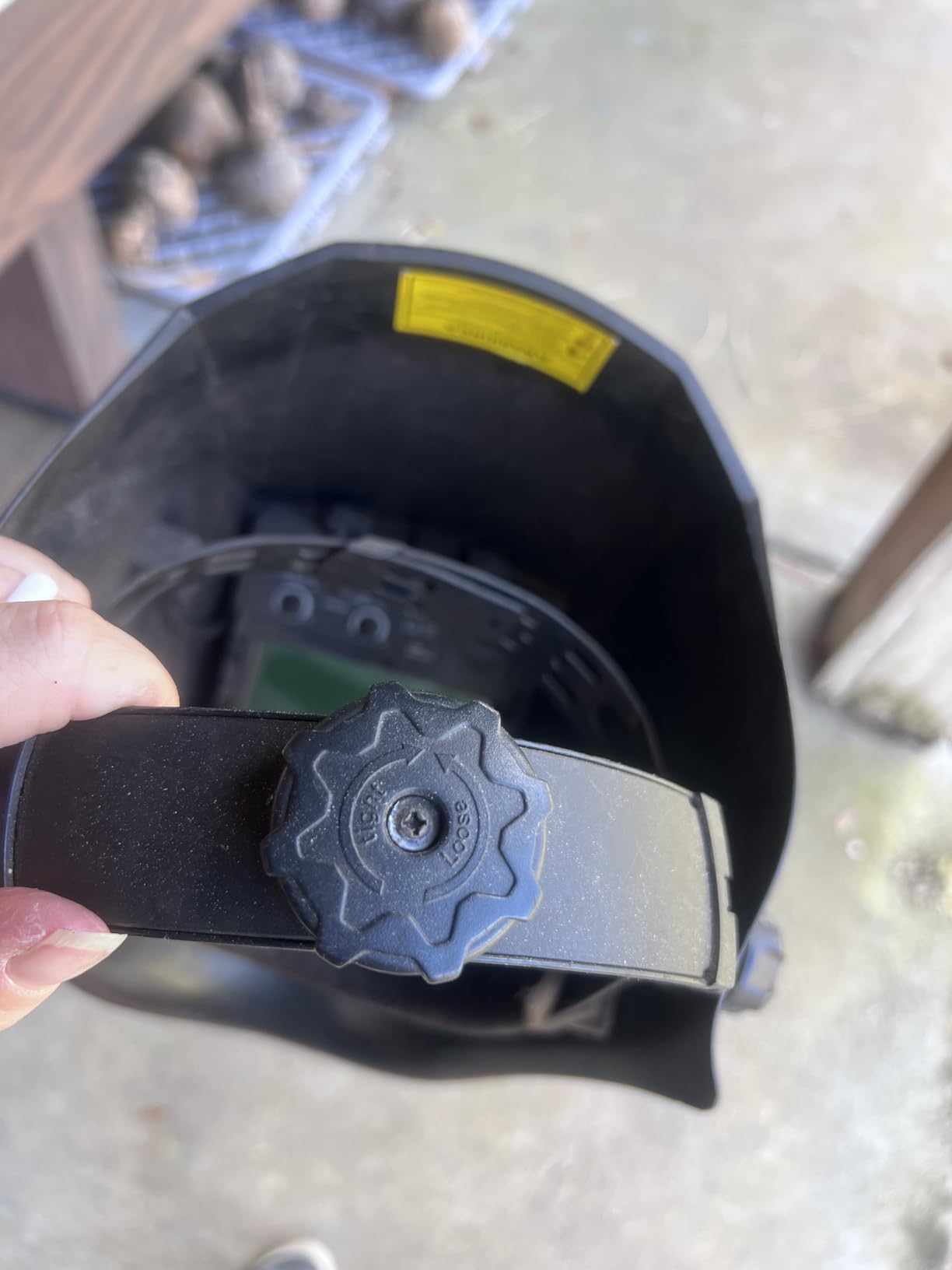 TOOLIOM Welding Helmet Auto Darkening Solar Powered with Adjustable Shade Range 4/9-13 for TIG MIG ARC Welder Hood Welder Mask customer photo 2