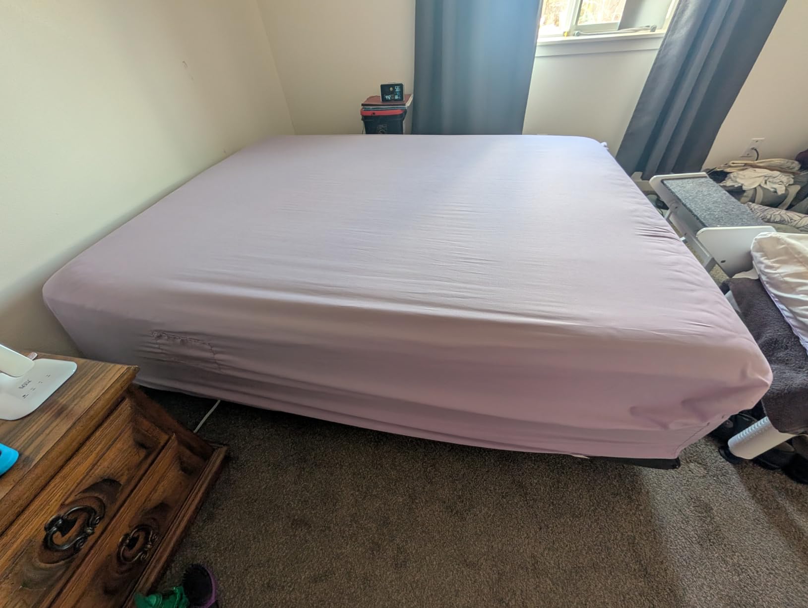 DREAMCARE King Size Sheets Set - 6 pcs Cooling Bed Sheets - up to 21