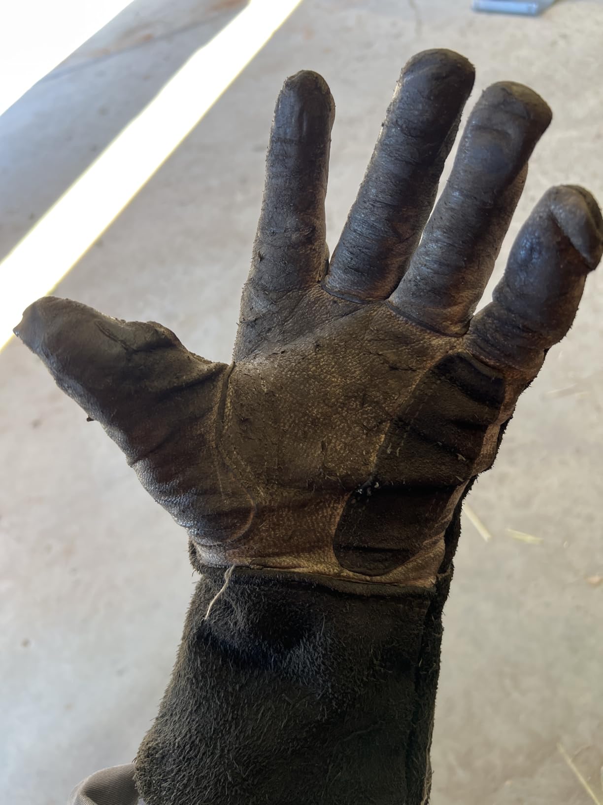 YESWELDER Premium Goatskin TIG Welding Gloves - Top Grain Leather High Dexterity customer photo 1