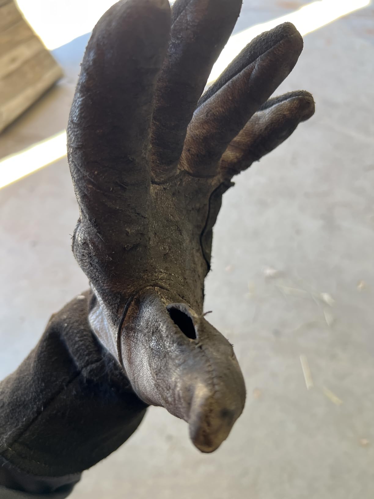 YESWELDER Premium Goatskin TIG Welding Gloves - Top Grain Leather High Dexterity customer photo 2