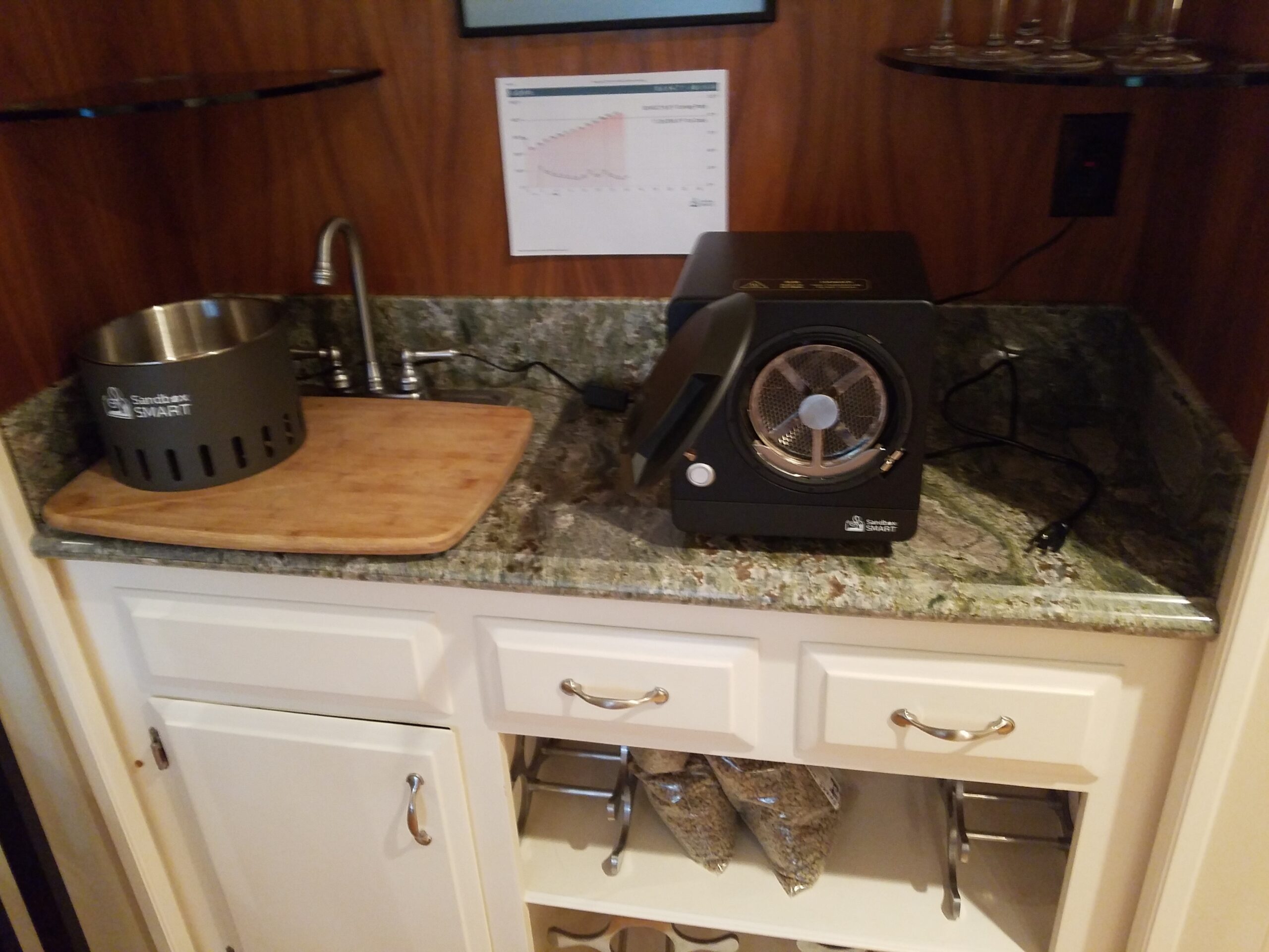 Sandbox Smart R1 Home Coffee Roaster with Cooling Tray - App Control - History Saving Function - Electric Direct Fired Coffee Roasting customer photo 1