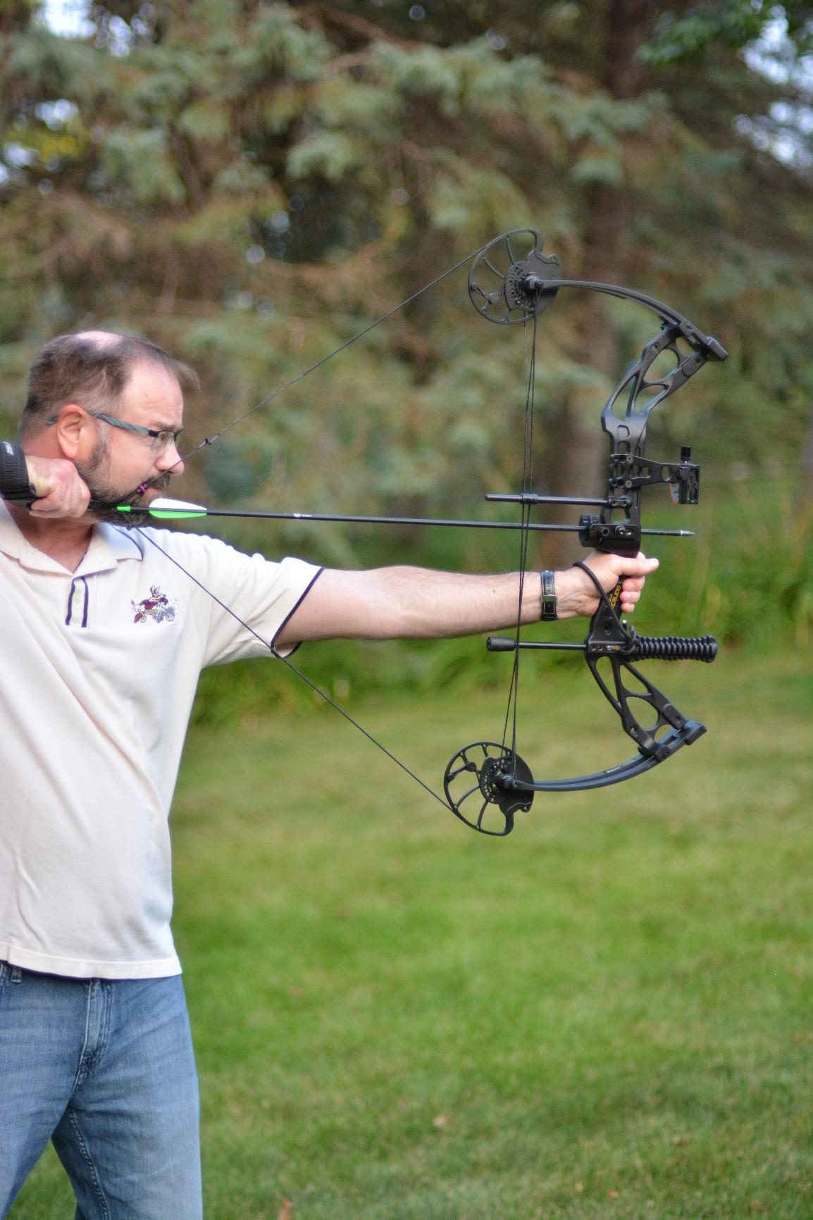 Sanlida Archery Dragon X8 RTH Compound Bow Package for Adults and Teens,18