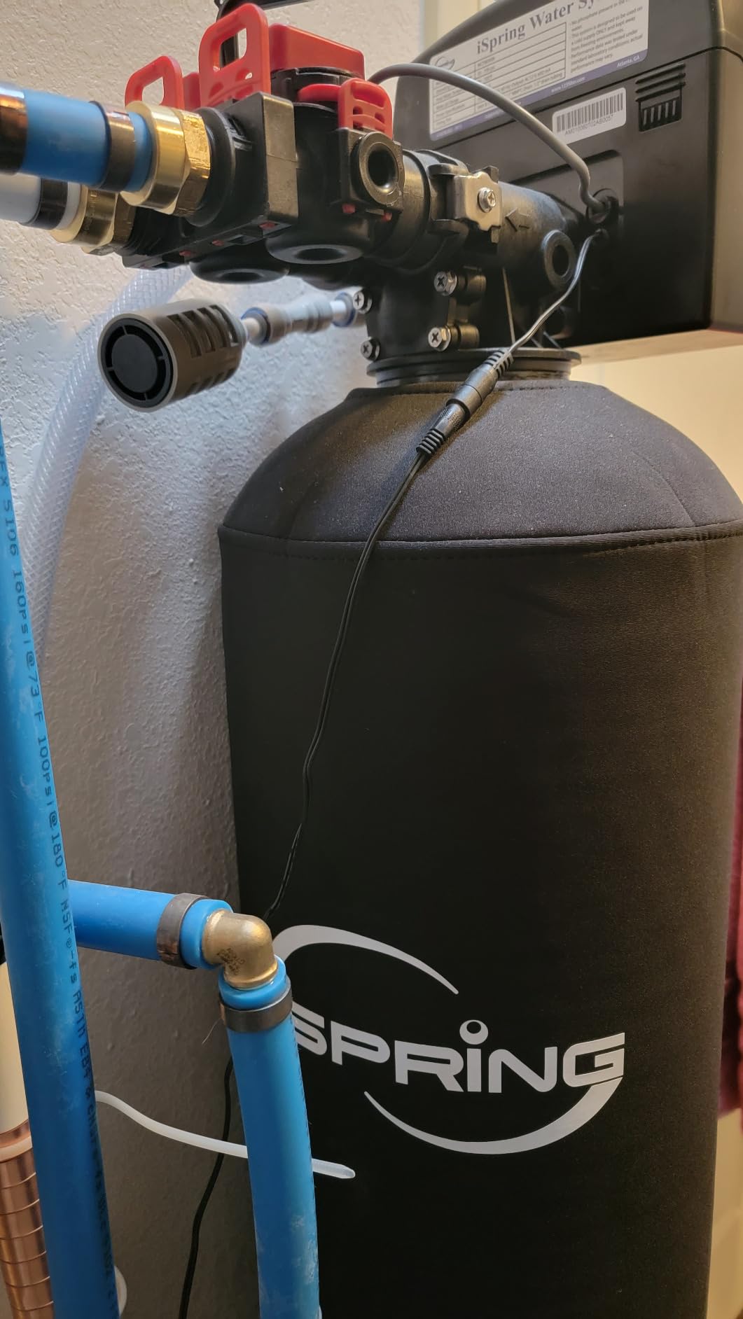 iSpring WCFM500K Whole House Water Filtration System for Iron, Manganese & Hydrogen Sulfide Removal - Up to 10 Years Protection customer photo 2