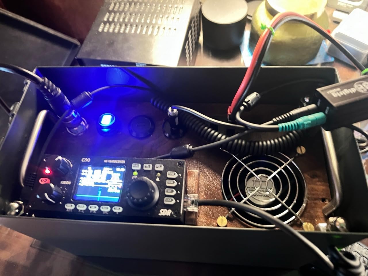 Xiegu G90 HF Radio Transceiver 20W SSB/CW/AM/FM SDR with Built-in Auto Antenna Tuner customer photo 2