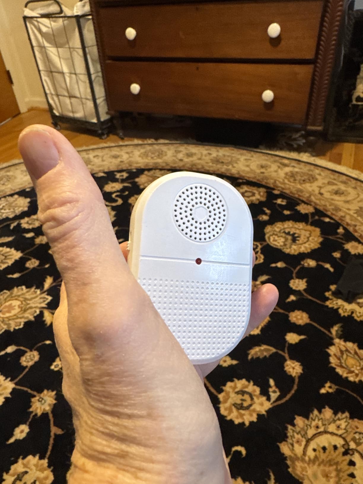 CallToU Wireless Caregiver Pager Waterproof Call Button Vibration Call Button for Elderly at Home Disabled Patient Elderly Monitoring Nurse Calling 2 SOS Call Buttons/Transmitters 500FT 2 Receivers customer photo 1