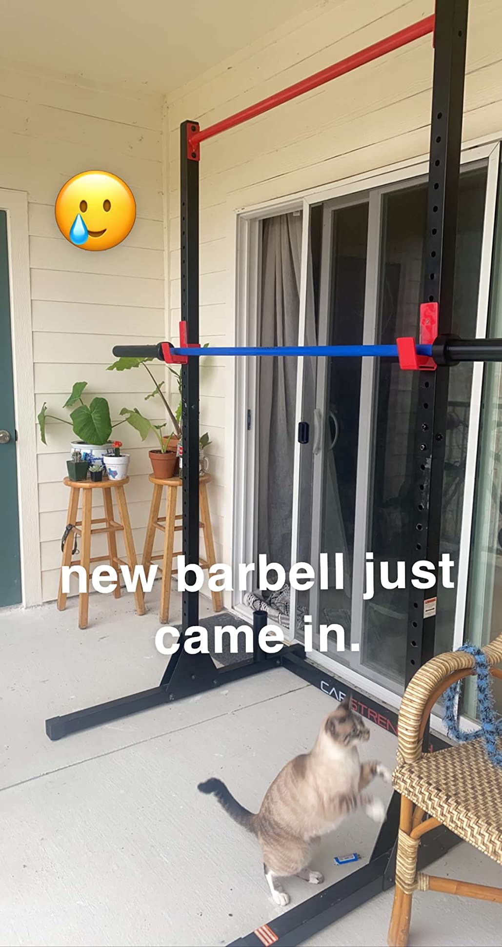 Olympic Cerakote Barbell - for Home & Commercial Gyms, 190K PSI Tensile Strength Rated for up to 1,500-Pound Capacity customer photo 1