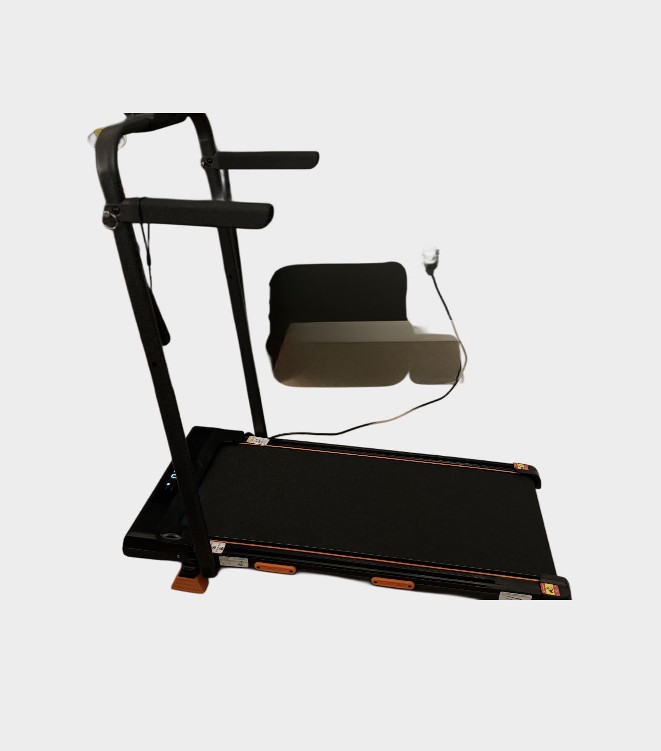 Egofit Walker Pro/Plus Smallest Under Desk Treadmill Walking Pad, Small & Compact Walking Treadmill with Fixed 5% Incline to Fit Desk Perfectly and Home & Office with APP & Remote Control customer photo 2