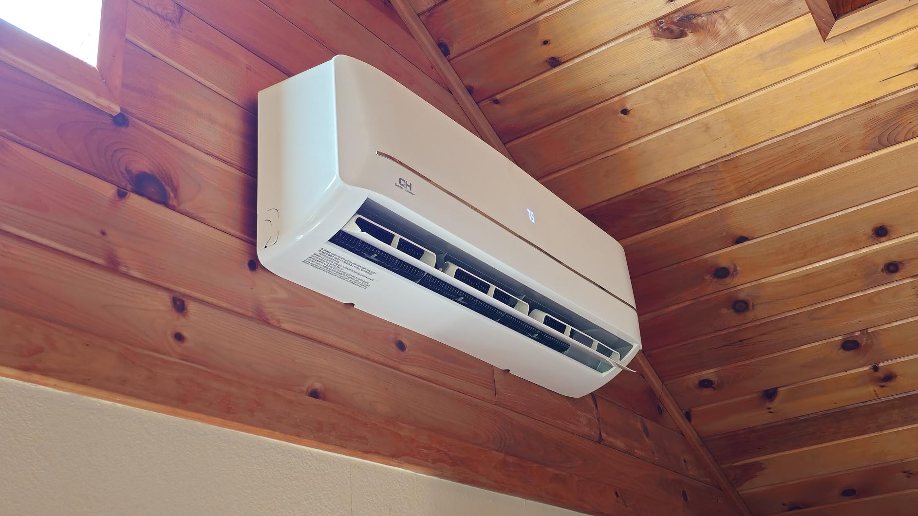 Cooper & Hunter 9,000 BTU 230V Single Zone Wall Mount Ductless Mini Split Air Conditioner & Heat Pump - 21.2 SEER2 - 16FT Installation Kit - Refrigerant Pre-Charged - Inverter customer photo 1