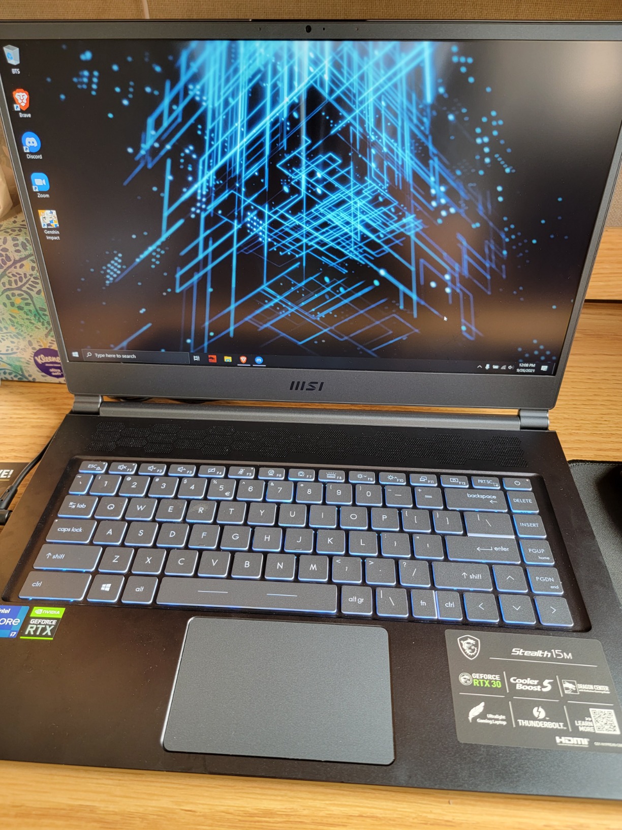 MSI Stealth 15M 15.6