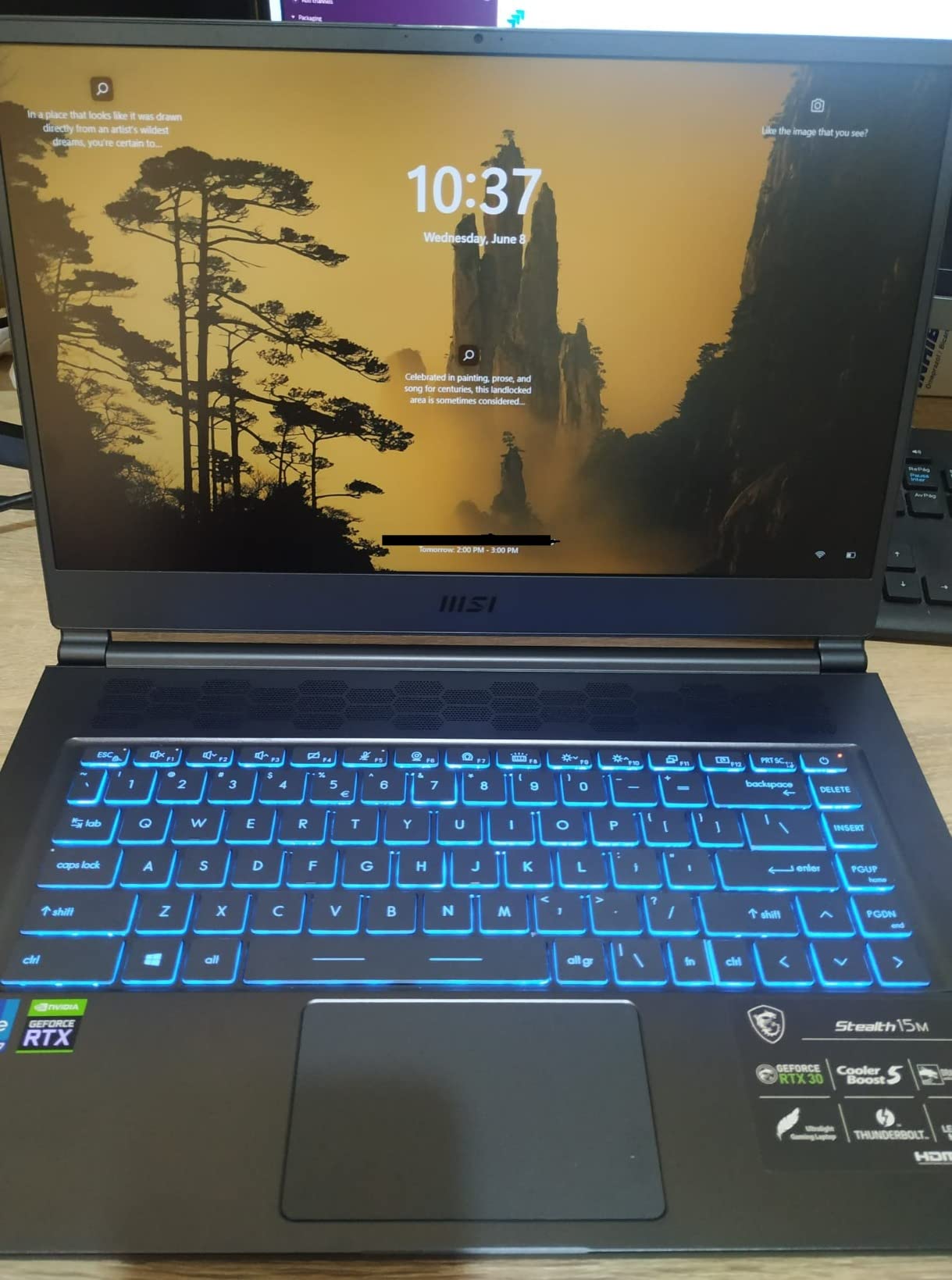MSI Stealth 15M 15.6